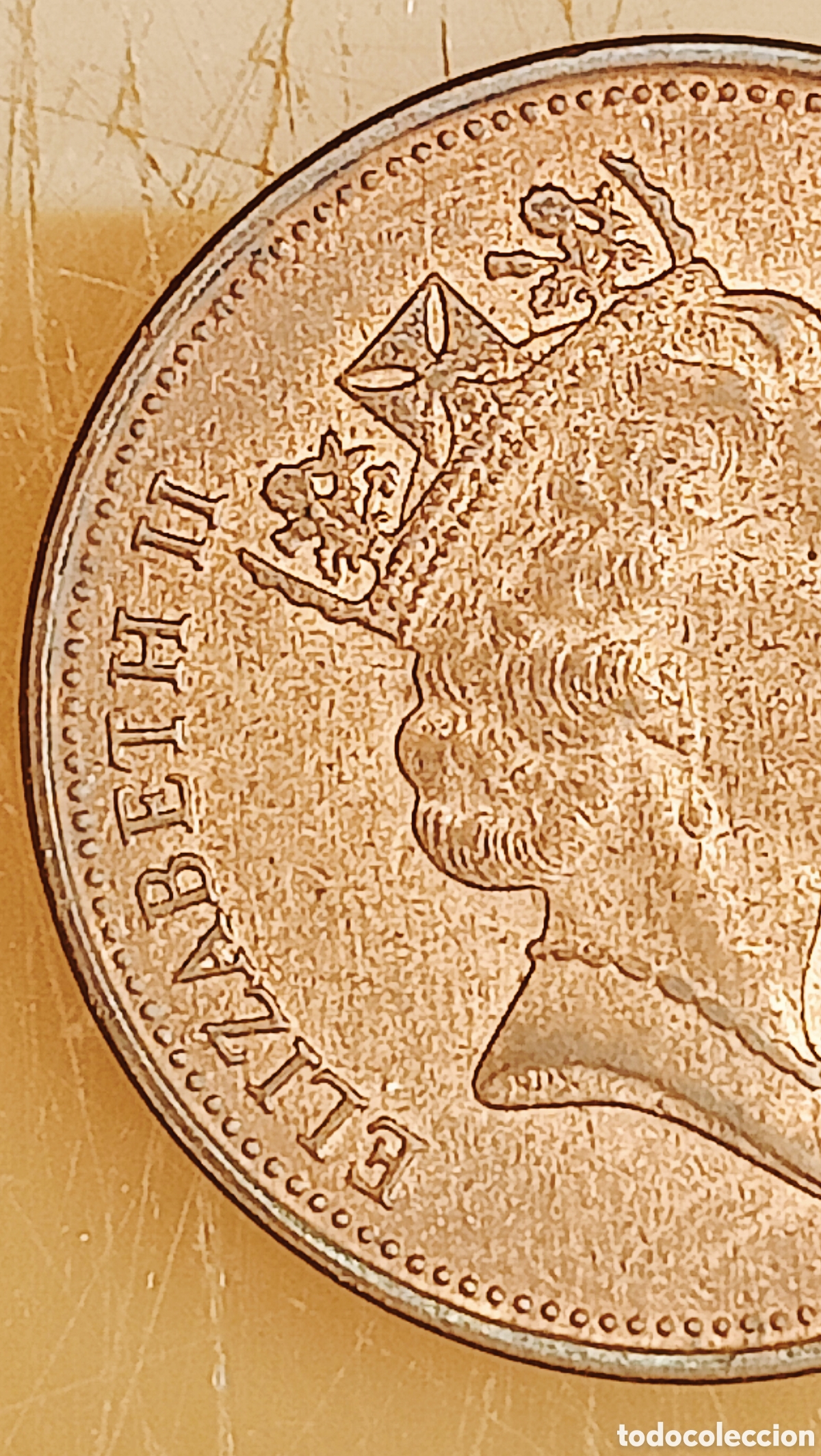 Monedas con errores: Moneda Reino Unido (1996) error - Foto 6