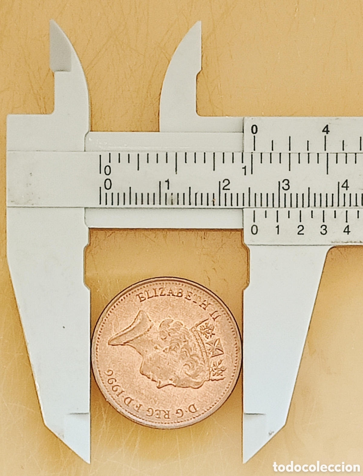 Monedas con errores: Moneda Reino Unido (1996) error - Foto 21