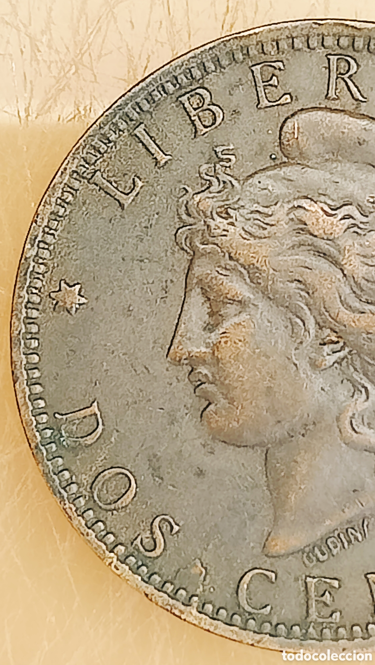 Monedas con errores: Moneda Argentina (1892) Errores - Foto 3