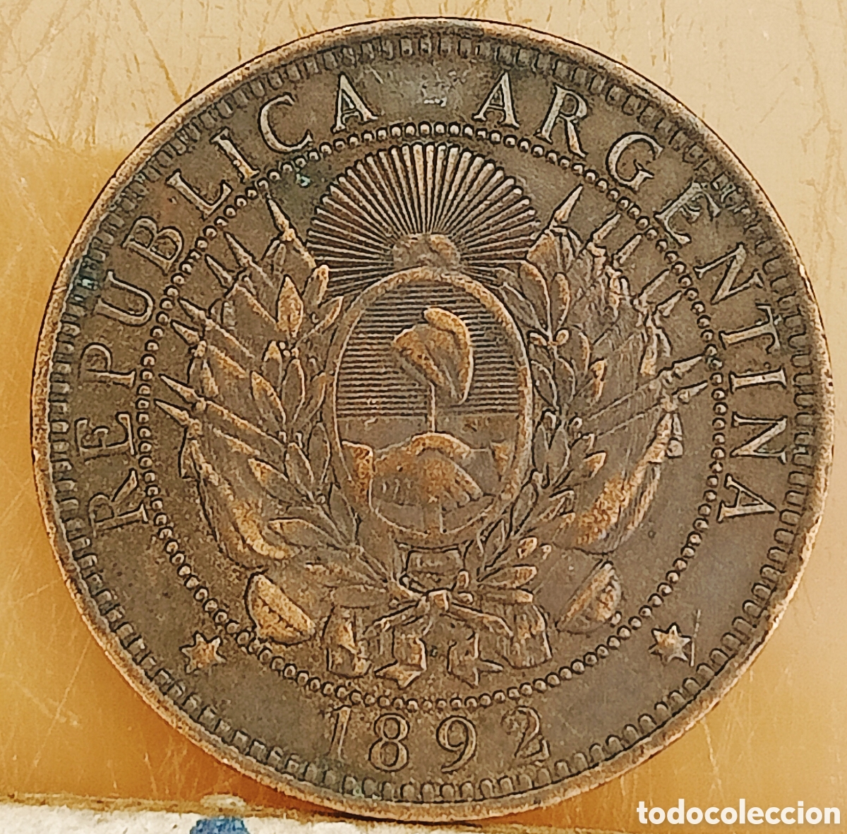 Monedas con errores: Moneda Argentina (1892) Errores - Foto 11