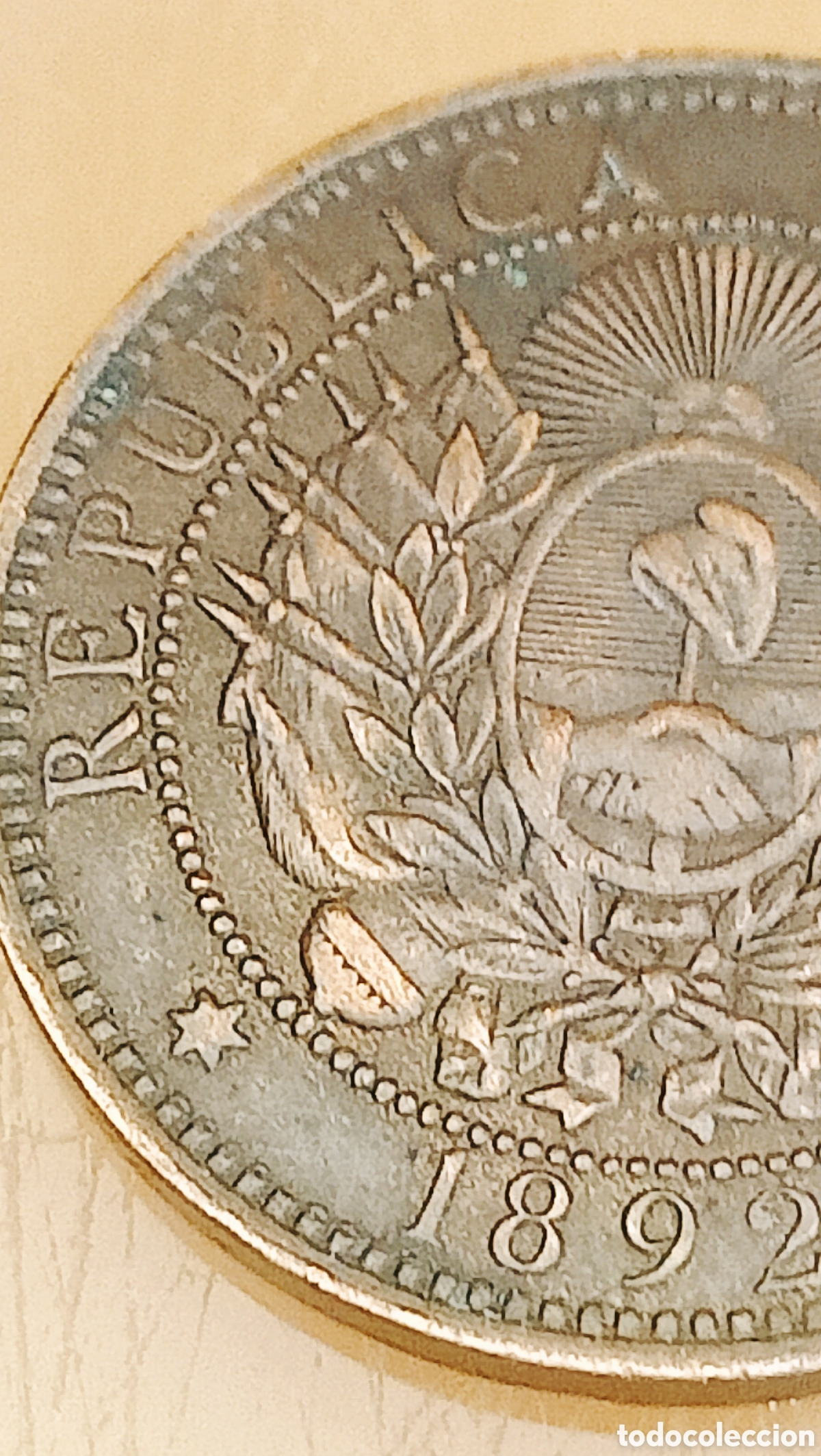 Monedas con errores: Moneda Argentina (1892) Errores - Foto 18