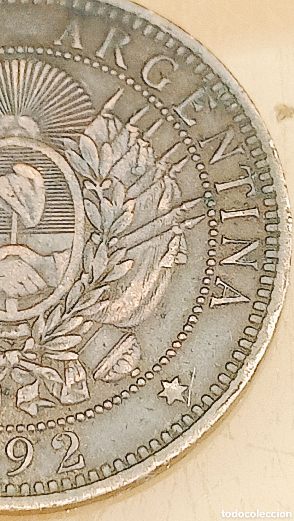 Monedas con errores: Moneda Argentina (1892) Errores - Foto 19