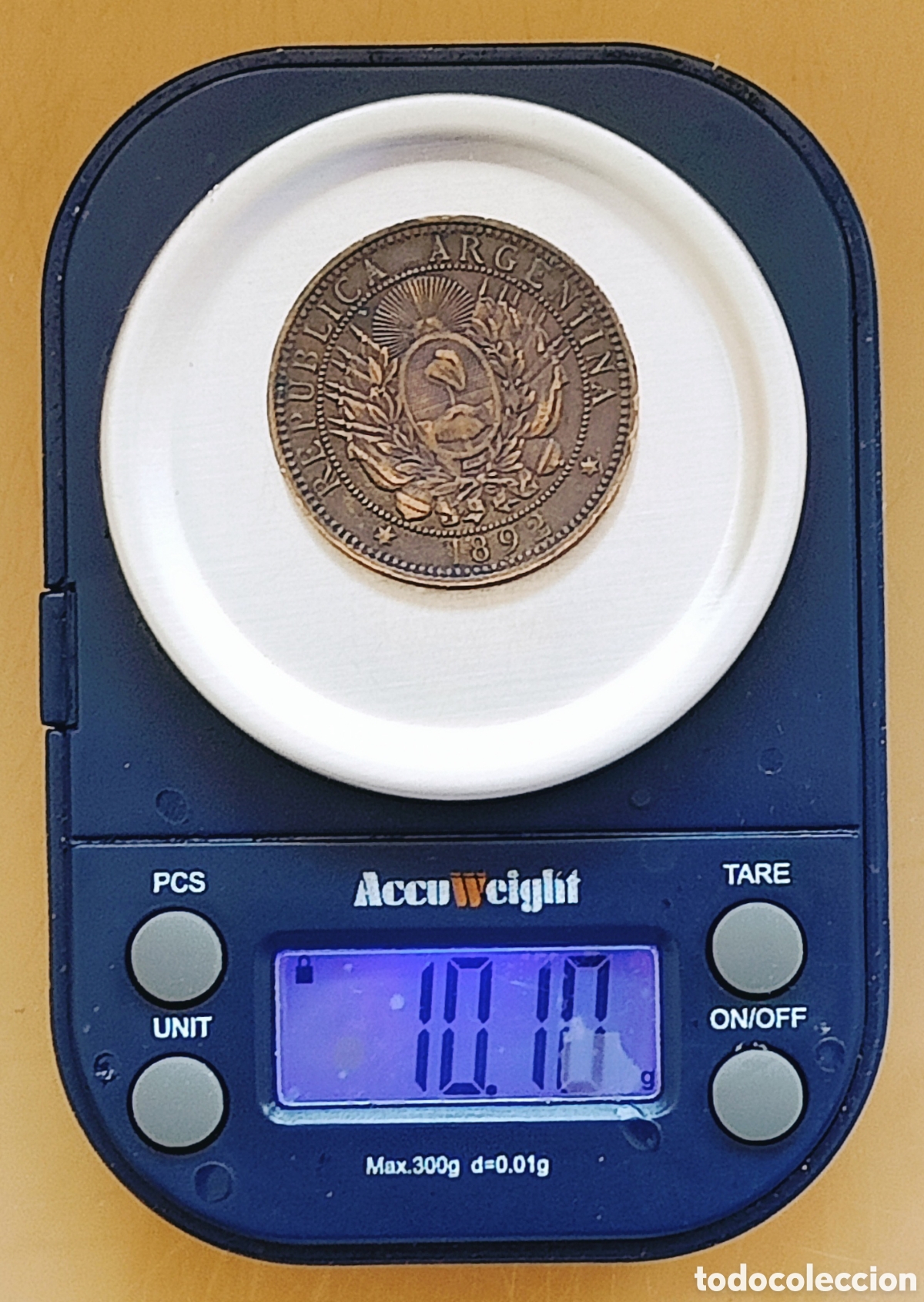 Monedas con errores: Moneda Argentina (1892) Errores - Foto 23
