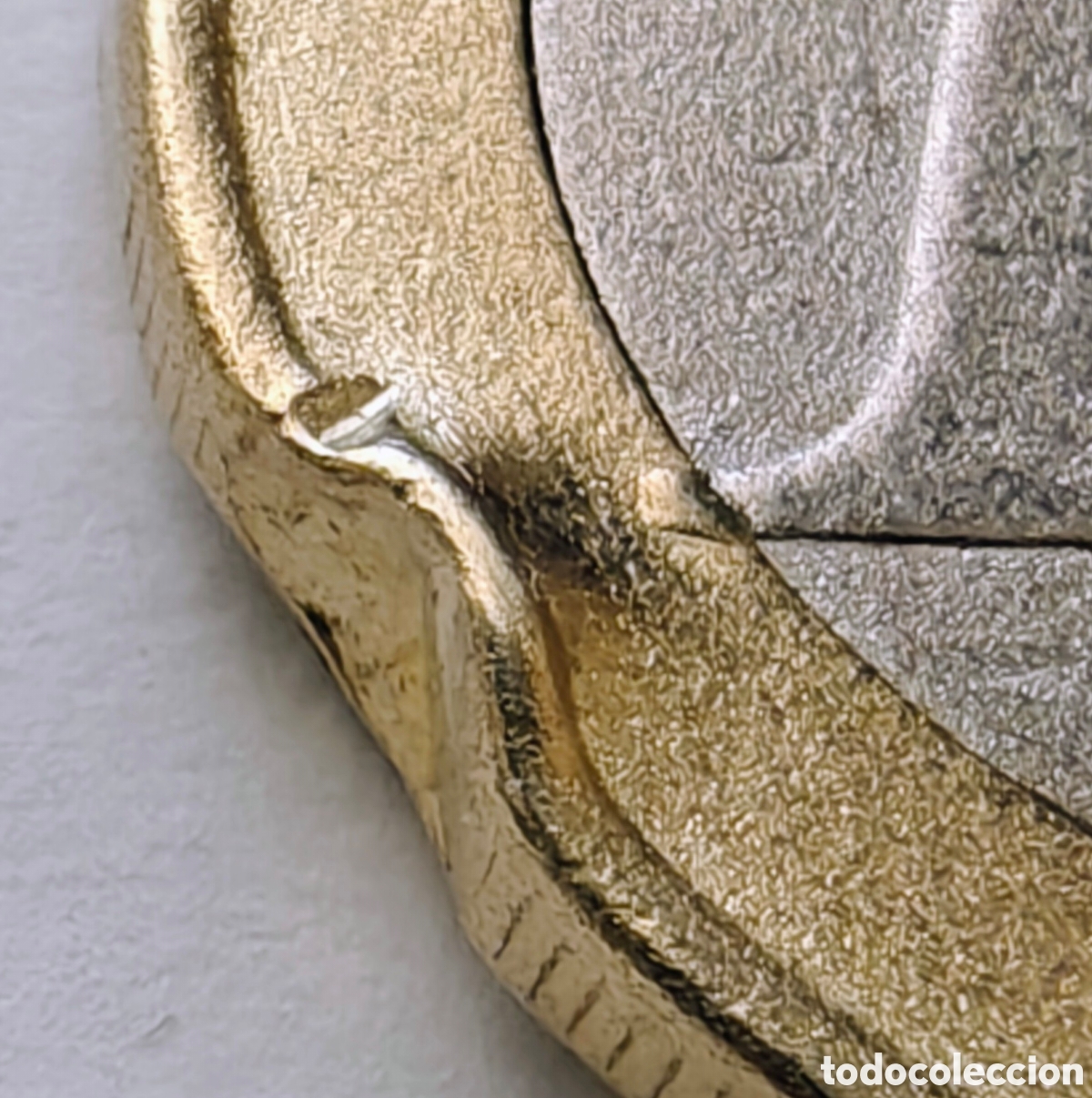 Monedas con errores: Moneda Euro Error Acu&ntilde;aci&oacute;n - Foto 4
