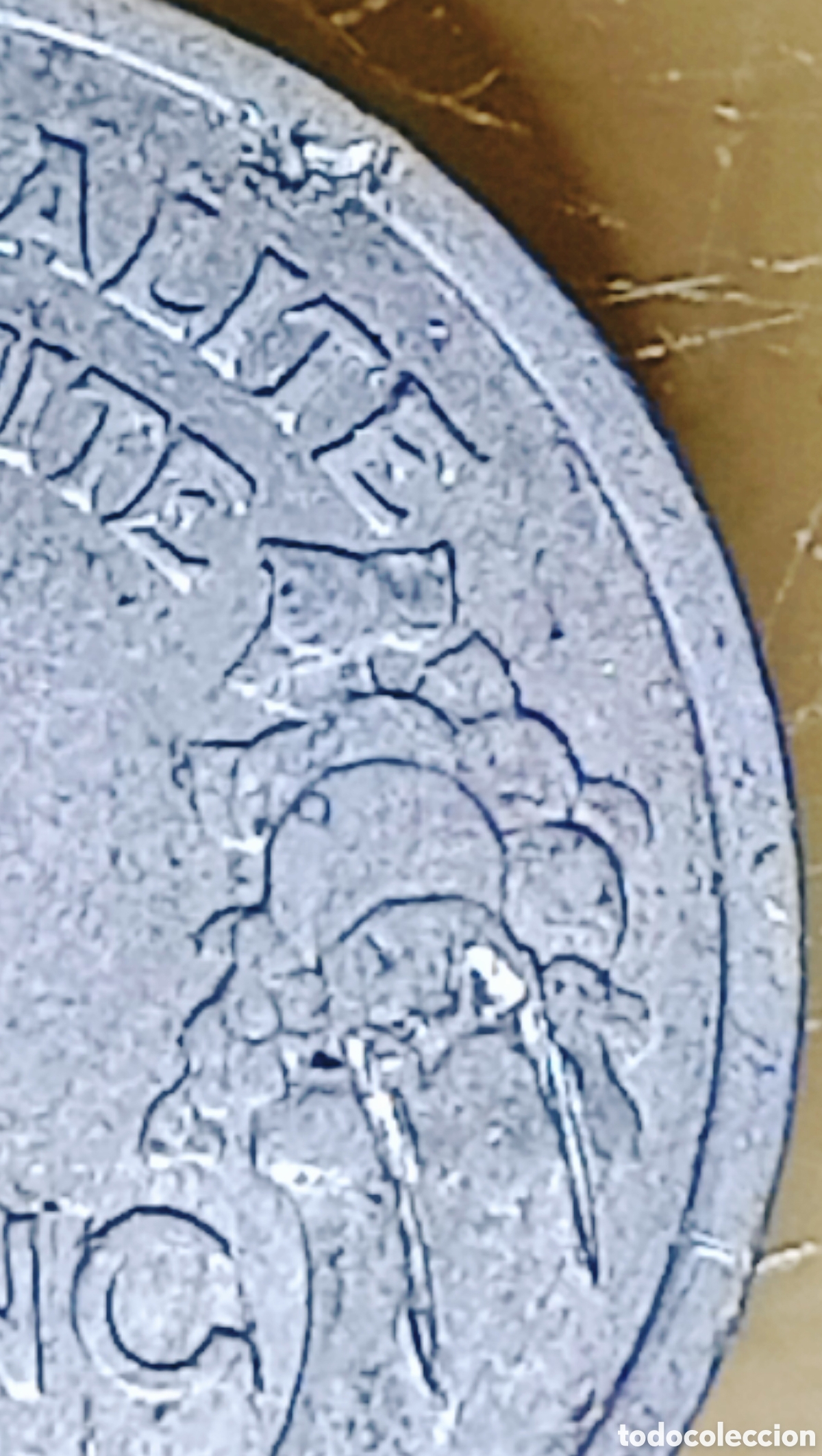 Monedas con errores: Moneda Francia (1957*B) error m&uacute;ltiple - Foto 18