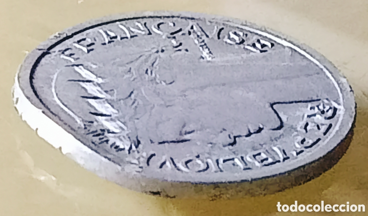 Monedas con errores: Moneda Francia (1957*B) error m&uacute;ltiple - Foto 22