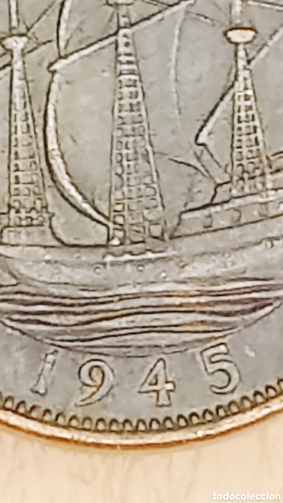 Monedas con errores: Moneda Reino Unido (1945) error - Foto 16