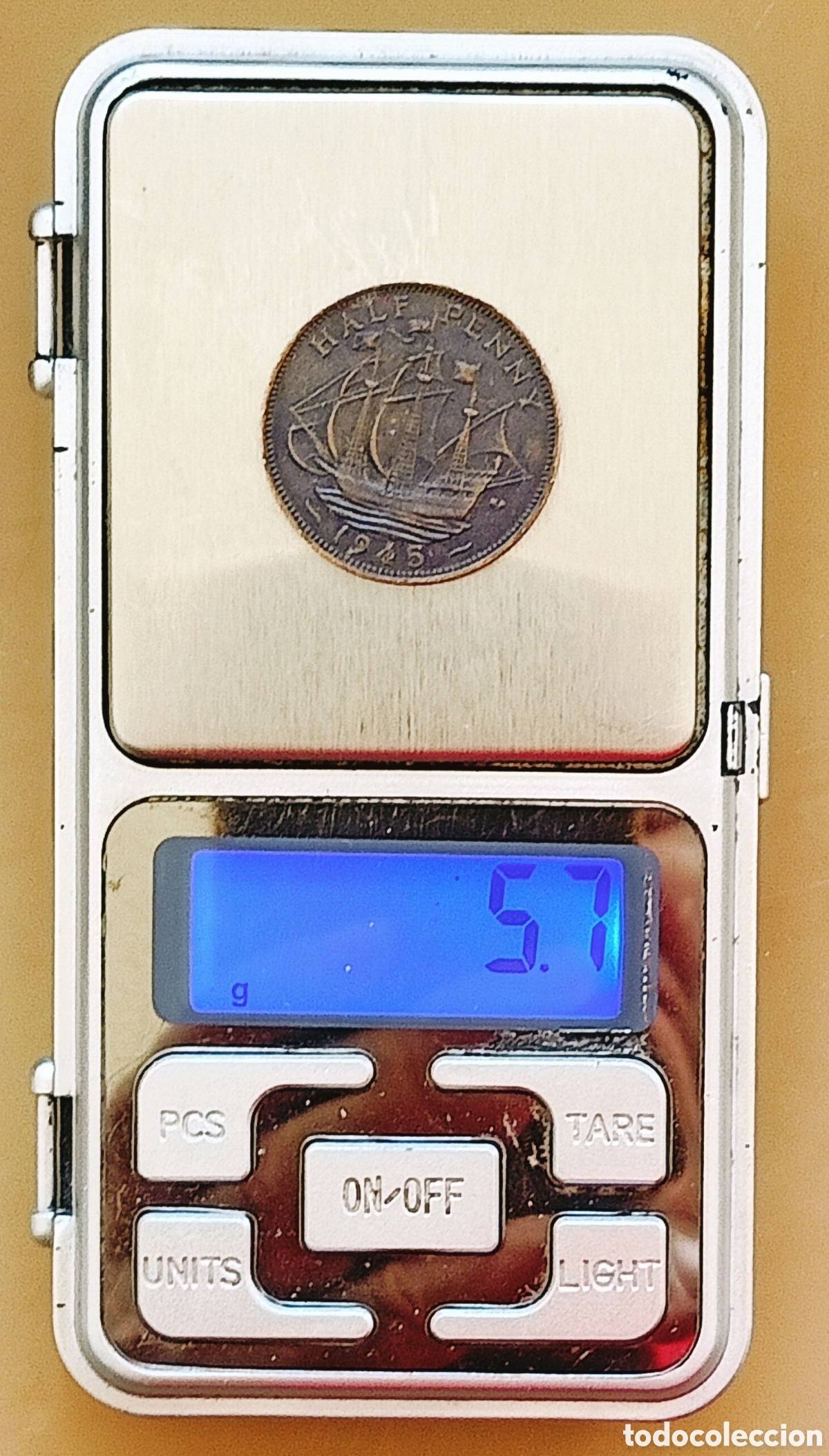 Monedas con errores: Moneda Reino Unido (1945) error - Foto 20