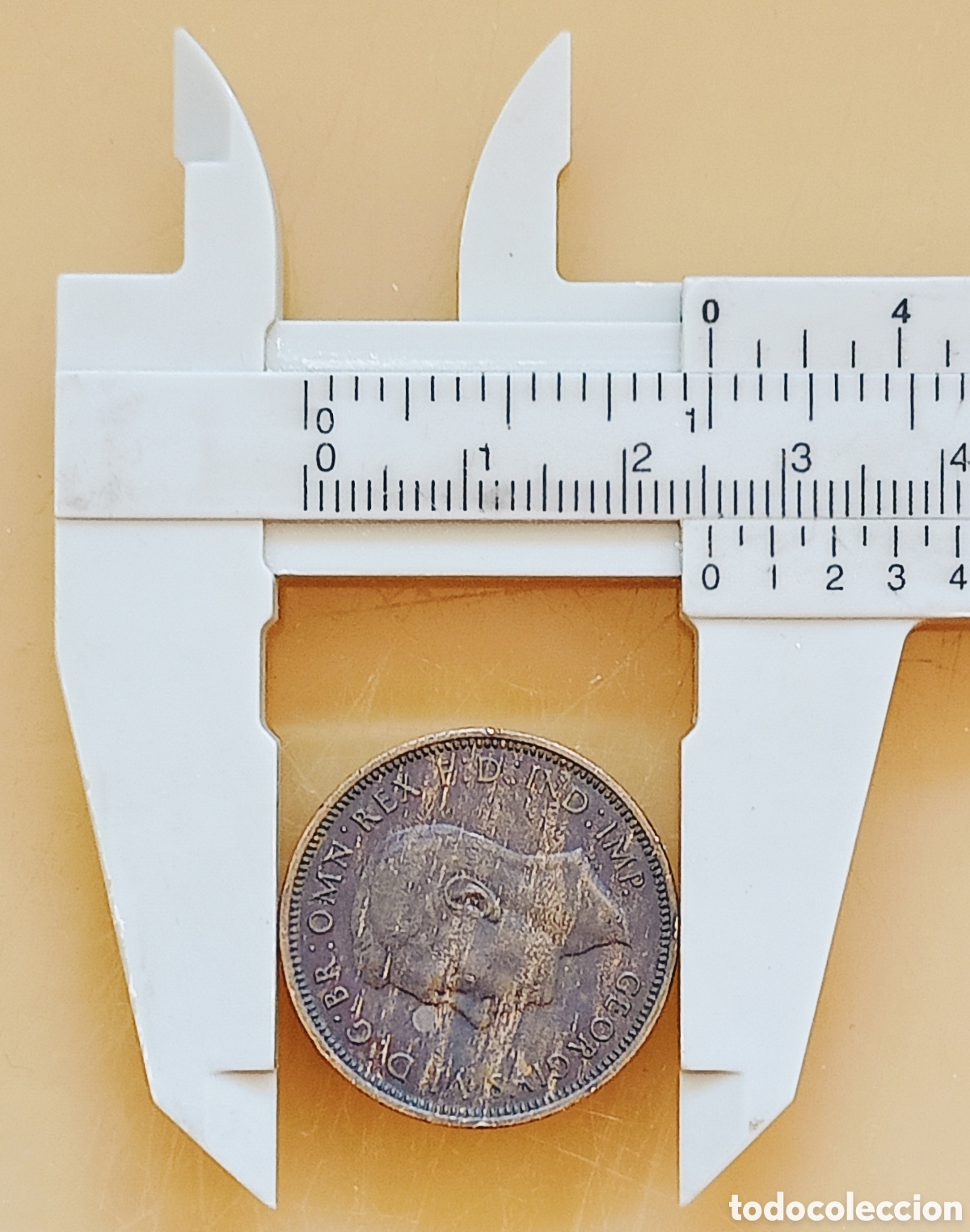 Monedas con errores: Moneda Reino Unido (1945) error - Foto 22