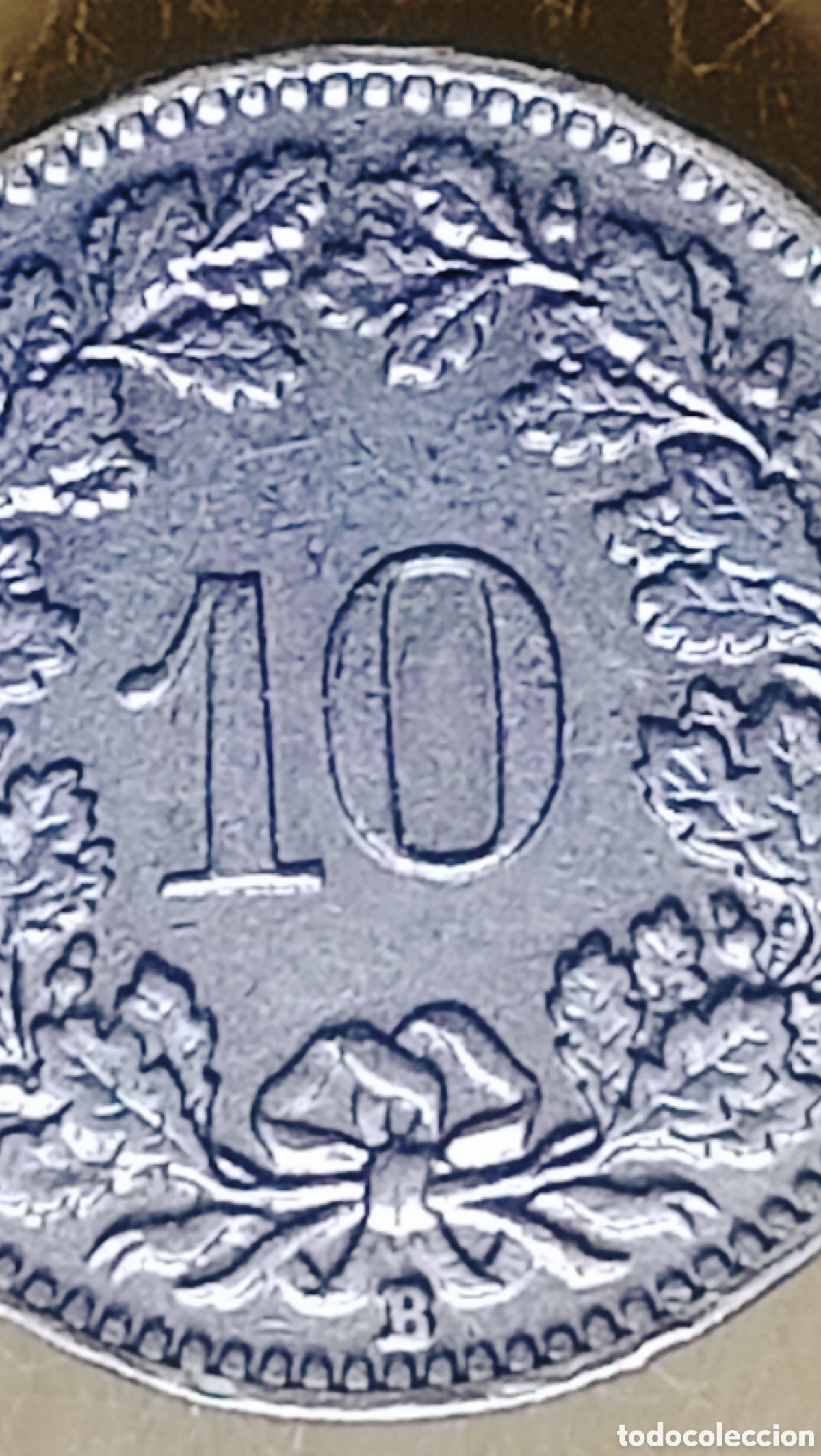 Monedas con errores: Moneda Suiza (1939) error m&uacute;ltiple - Foto 2