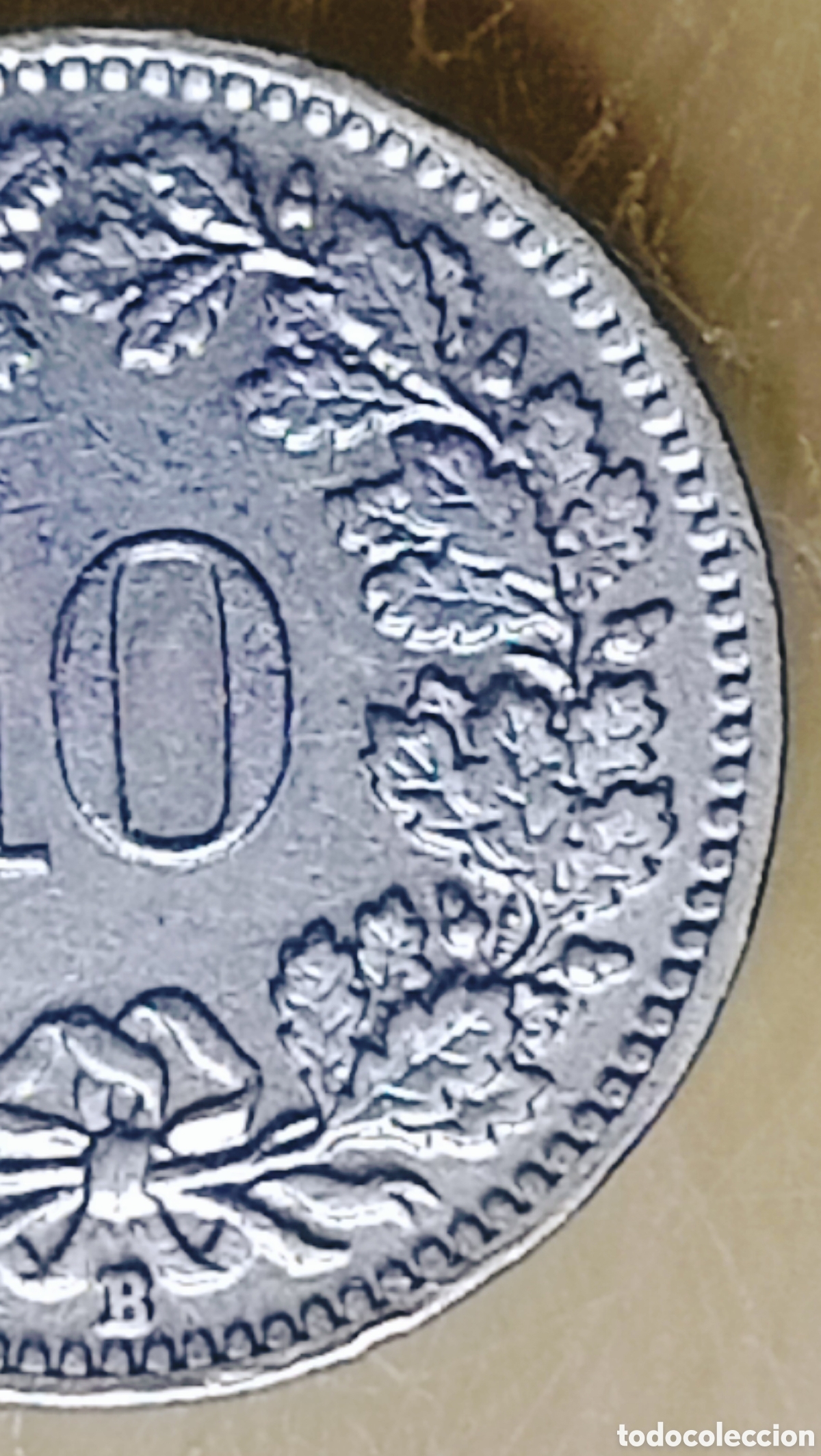 Monedas con errores: Moneda Suiza (1939) error m&uacute;ltiple - Foto 4