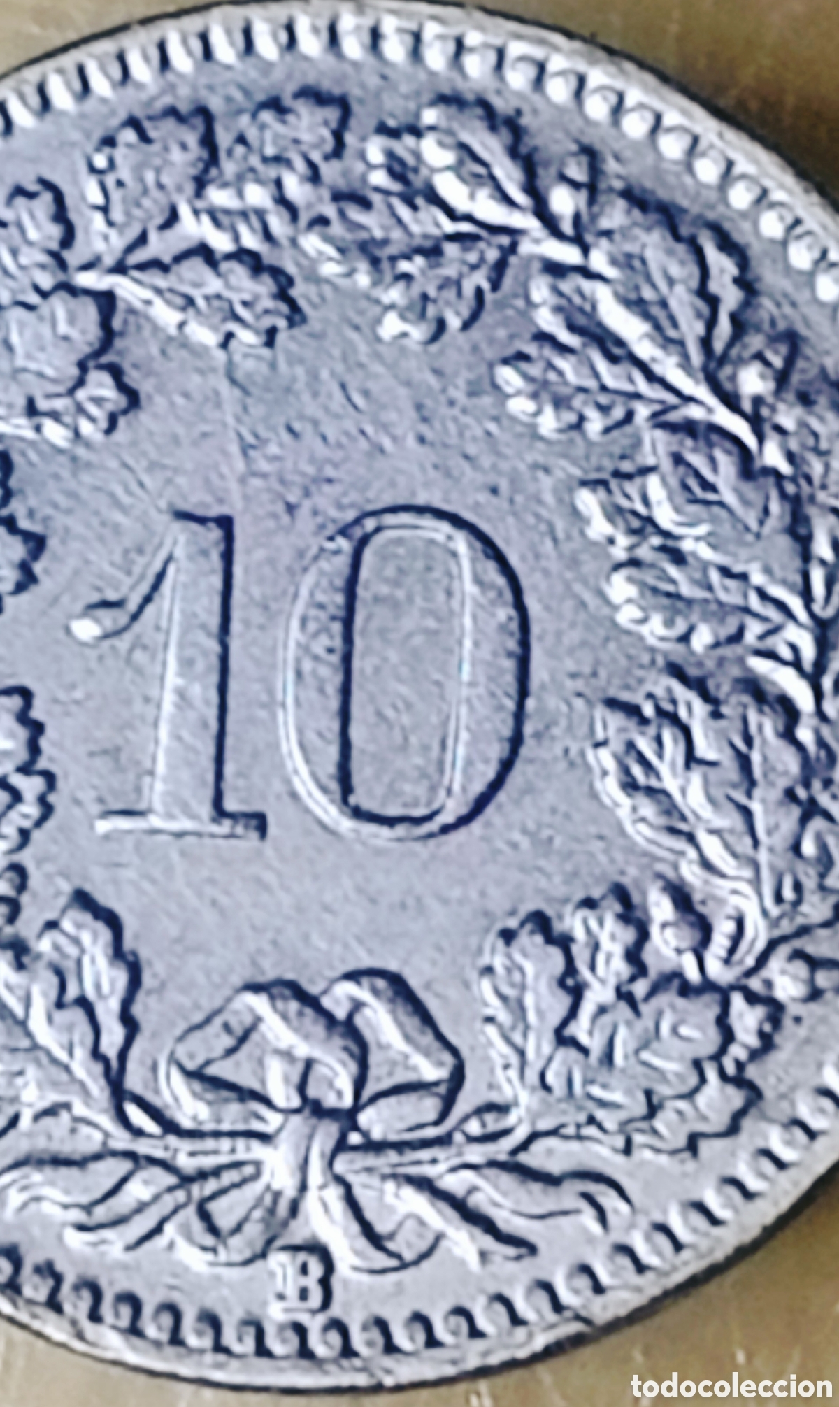 Monedas con errores: Moneda Suiza (1939) error m&uacute;ltiple - Foto 7