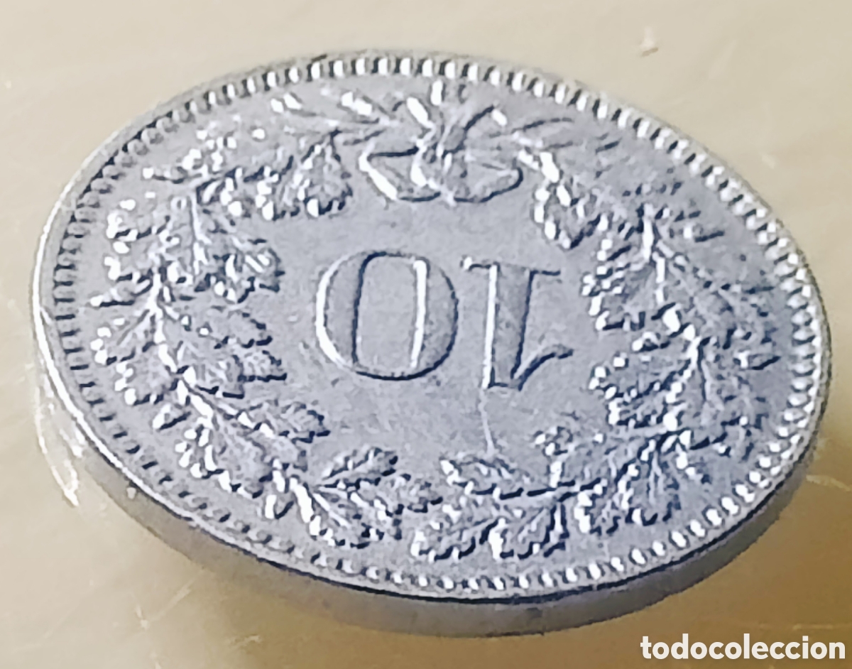 Monedas con errores: Moneda Suiza (1939) error m&uacute;ltiple - Foto 11