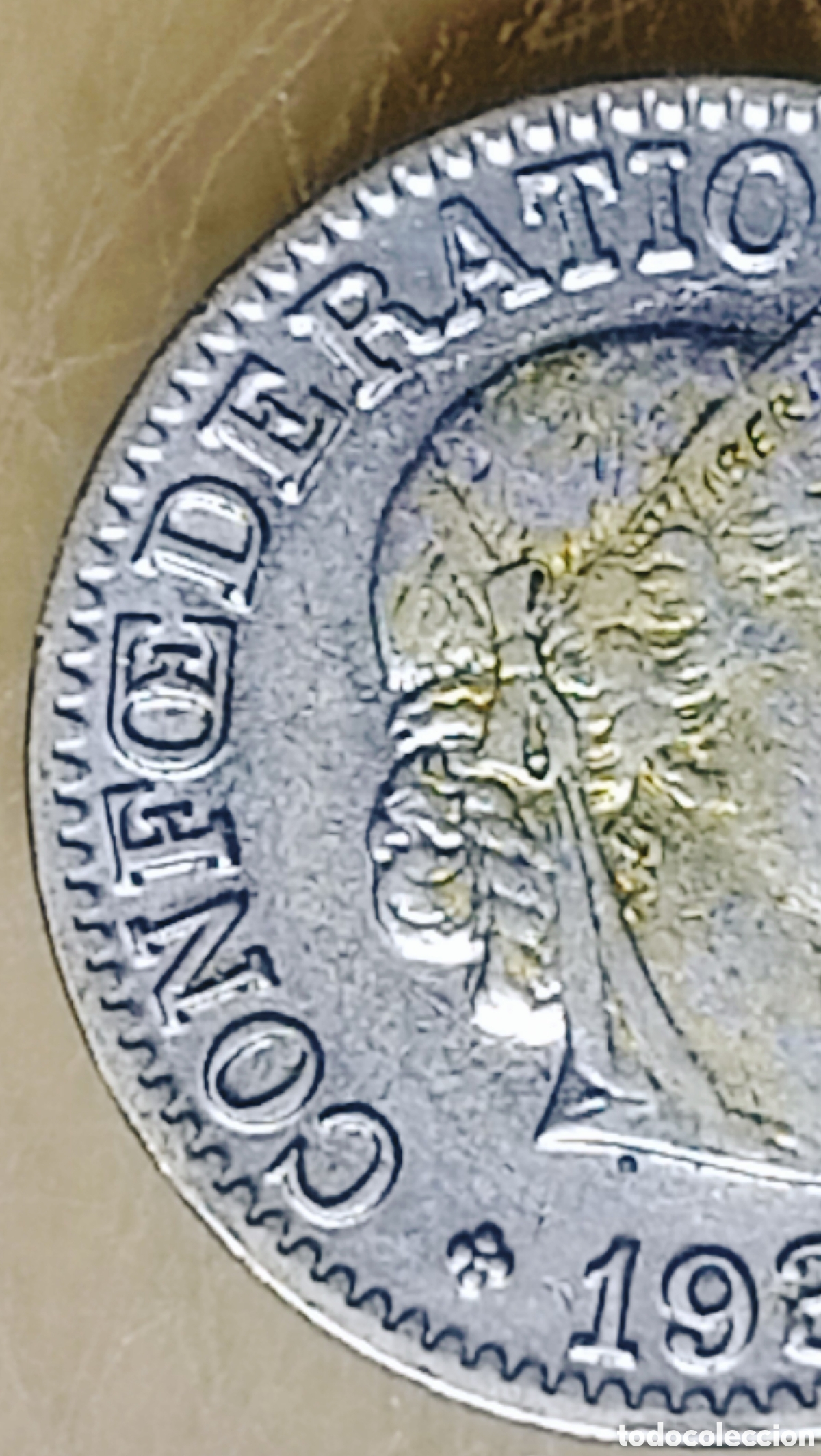 Monedas con errores: Moneda Suiza (1939) error m&uacute;ltiple - Foto 15