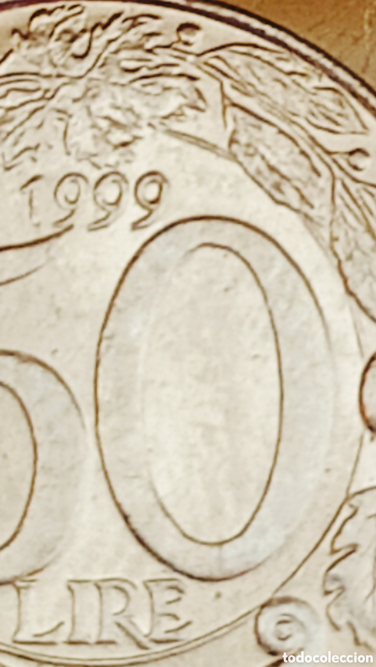Monedas con errores: Moneda Italia (1999) var&iacute;ante - Foto 8