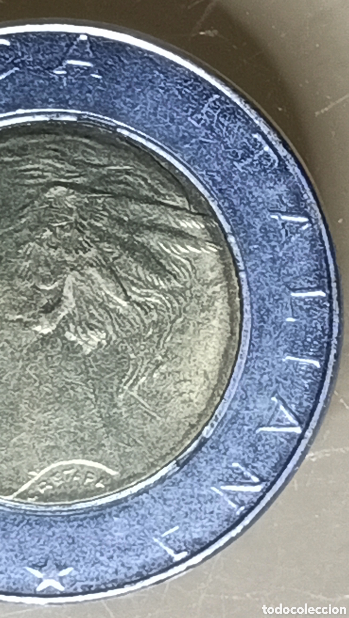 Monedas con errores: Moneda Italia (1989) error m&uacute;ltiple - Foto 9