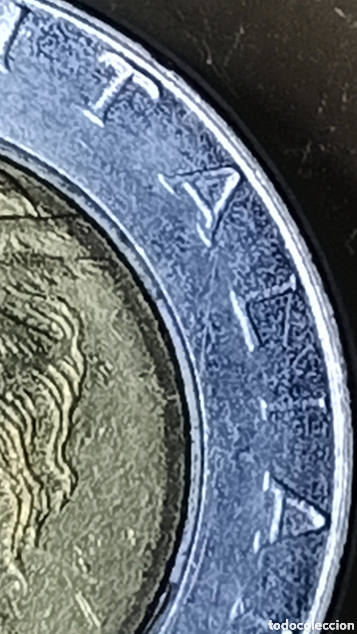 Monedas con errores: Moneda Italia (1989) error m&uacute;ltiple - Foto 16