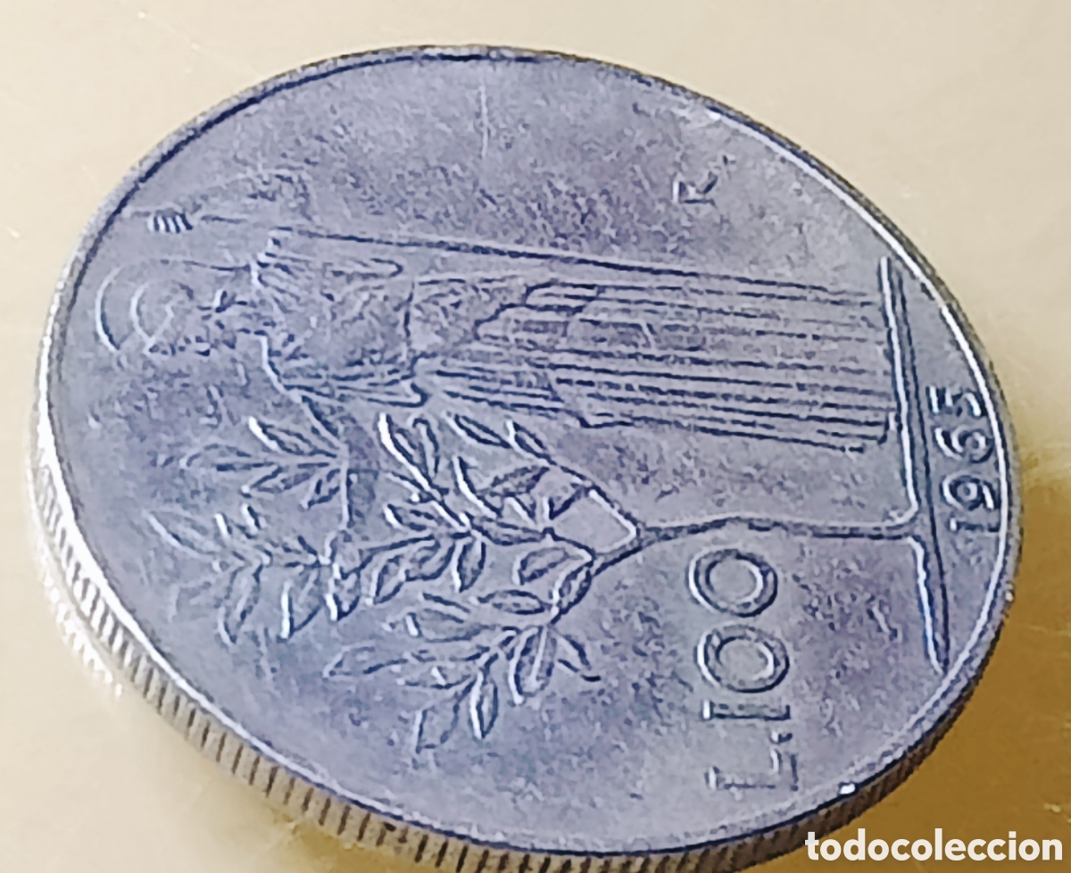 Monedas con errores: Moneda Italia (1965) raro error - Foto 20