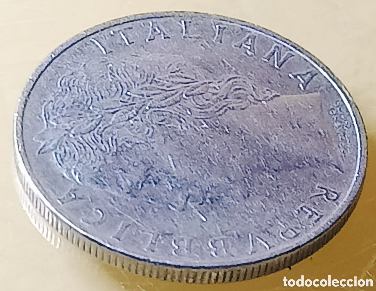 Monedas con errores: Moneda Italia (1965) raro error - Foto 23