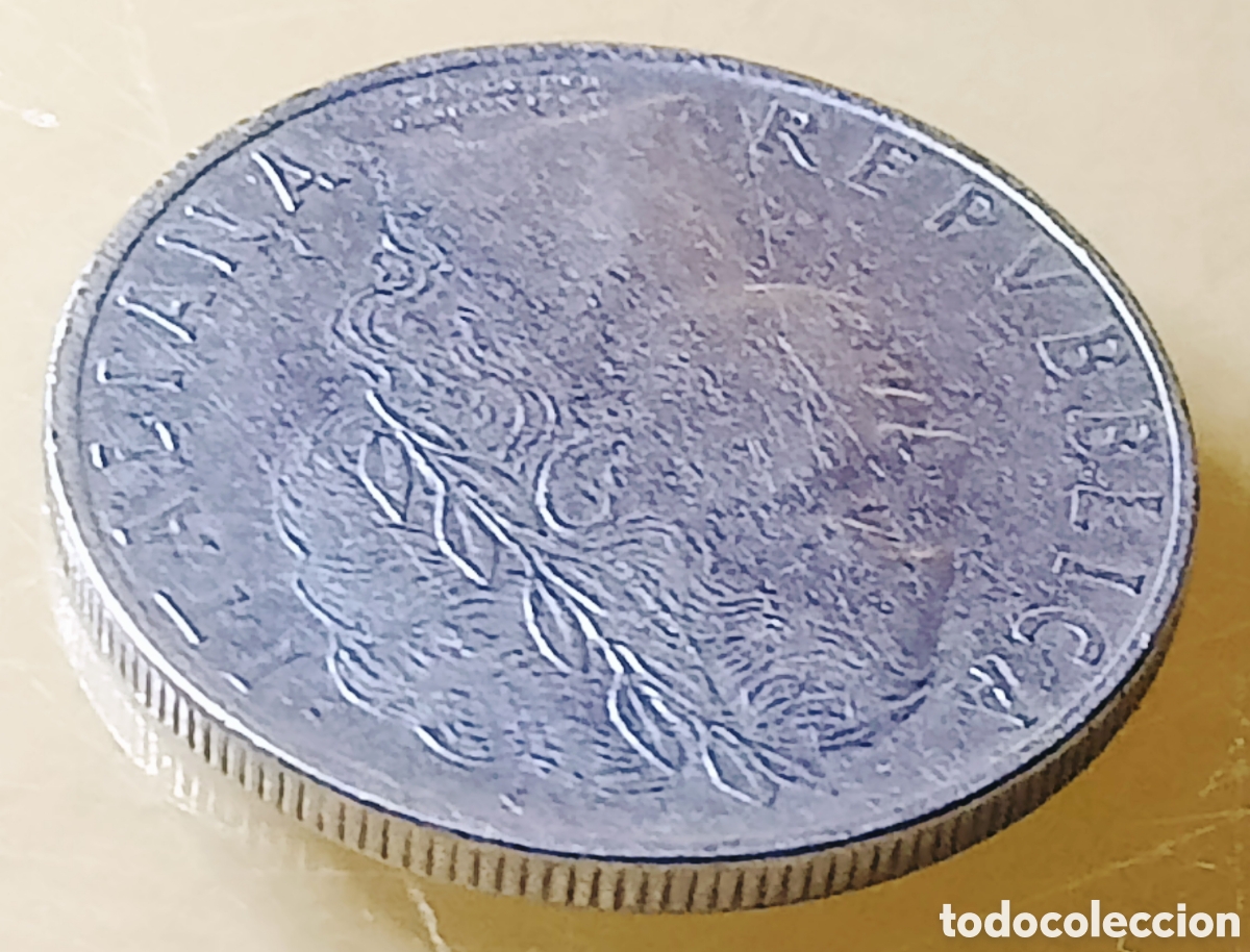 Monedas con errores: Moneda Italia (1965) raro error - Foto 24