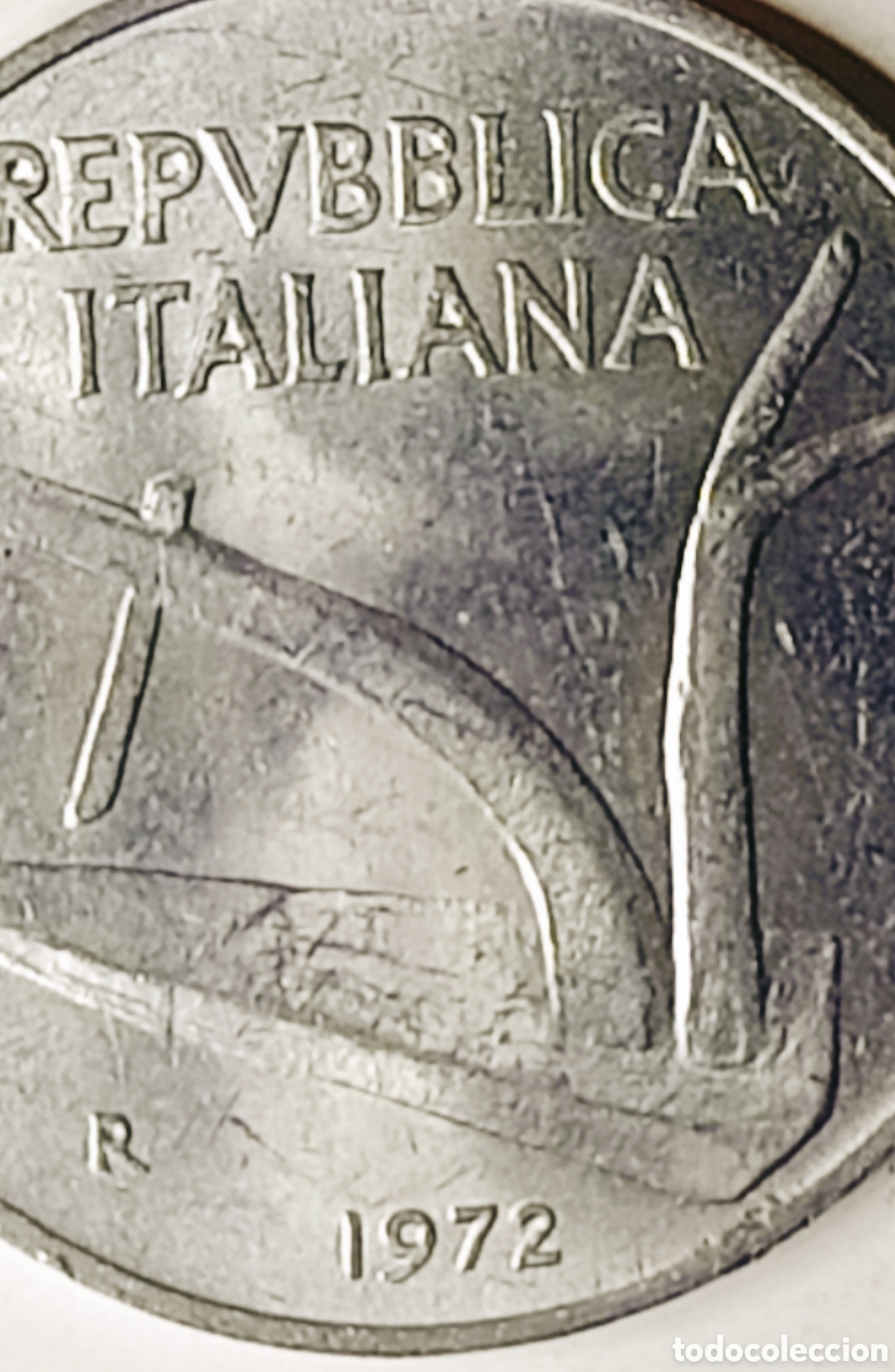 Monedas con errores: Moneda Italia (1972) var&iacute;ante - Foto 6