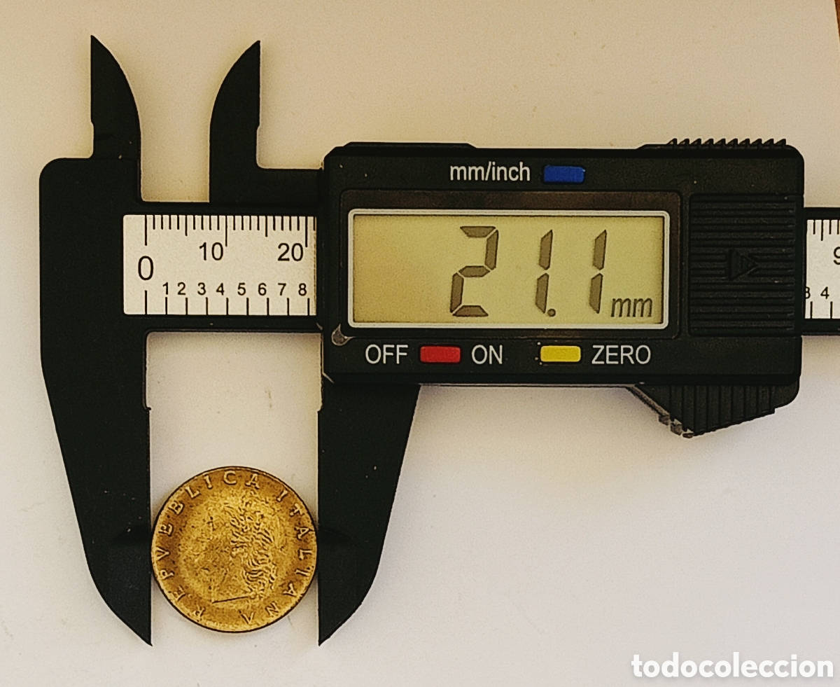 Monedas con errores: Moneda Italia (1981) var&iacute;ante cospel reducido - Foto 5