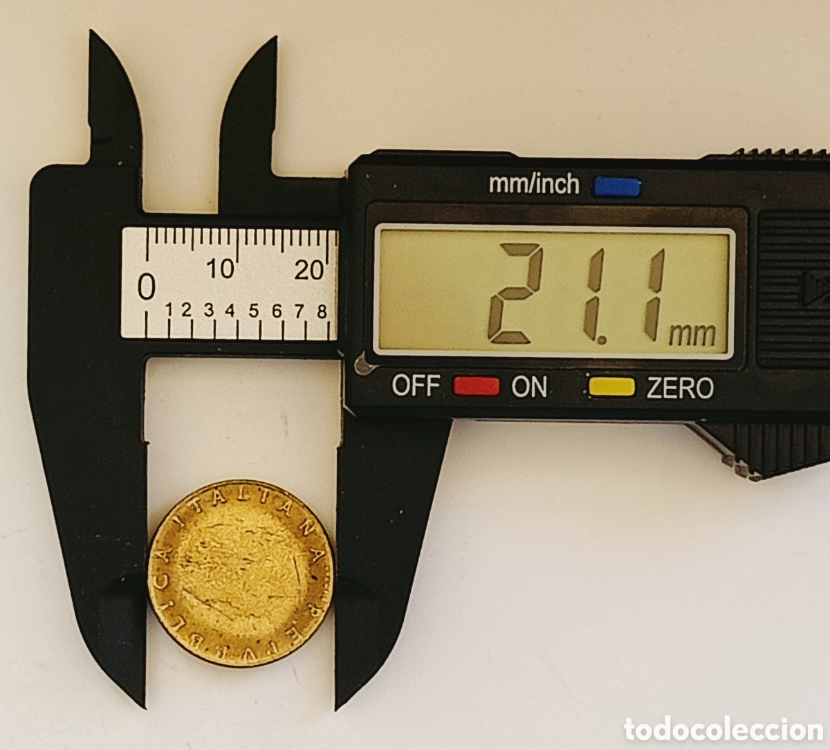 Monedas con errores: Moneda Italia (1981) var&iacute;ante cospel reducido - Foto 6