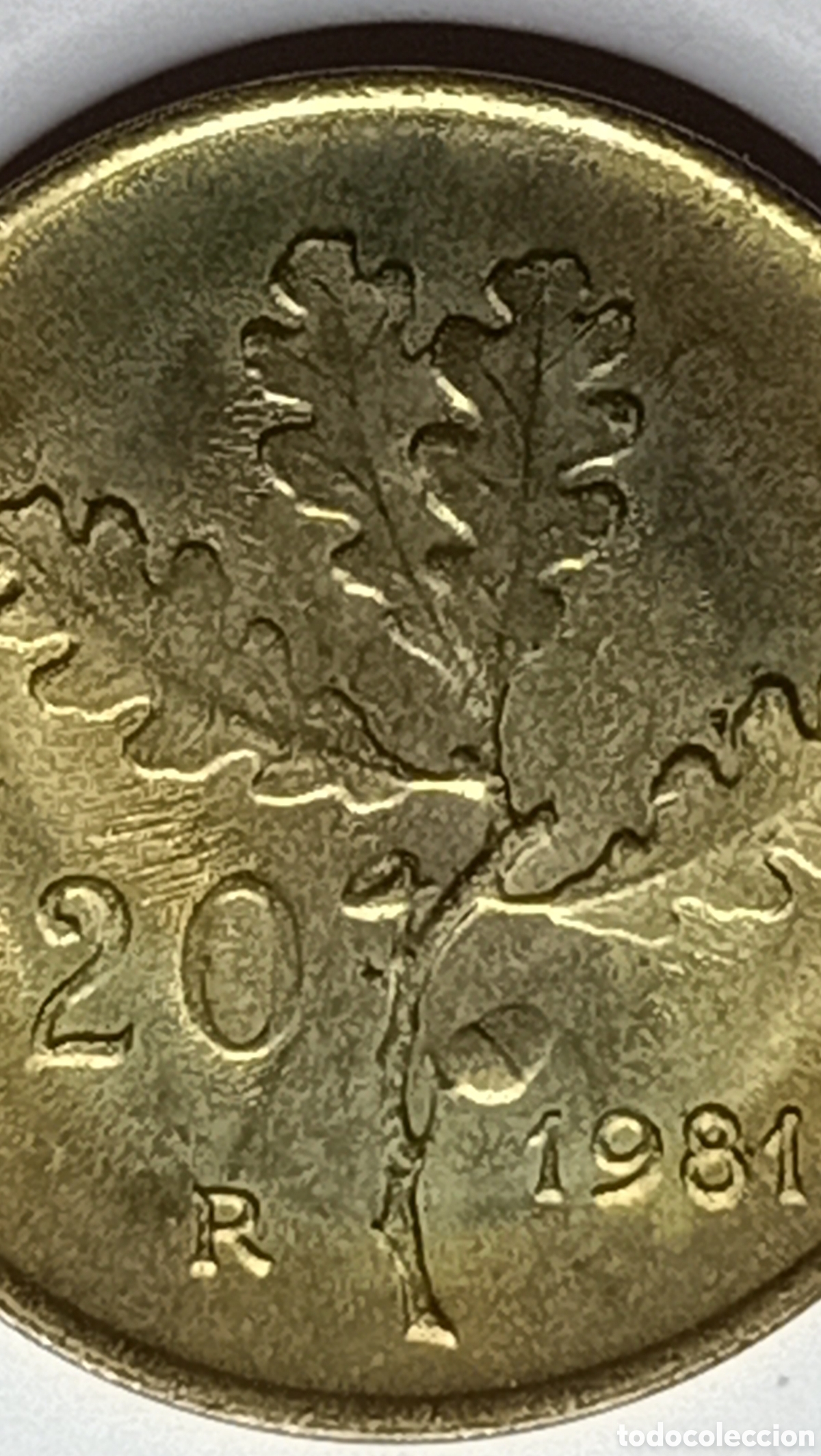 Monedas con errores: Moneda Italia (1981) var&iacute;ante cospel reducido - Foto 18