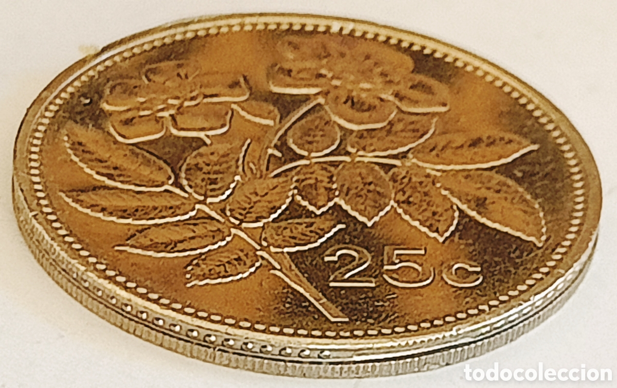 Monedas con errores: Moneda Malta (2005) ERROR - Foto 2