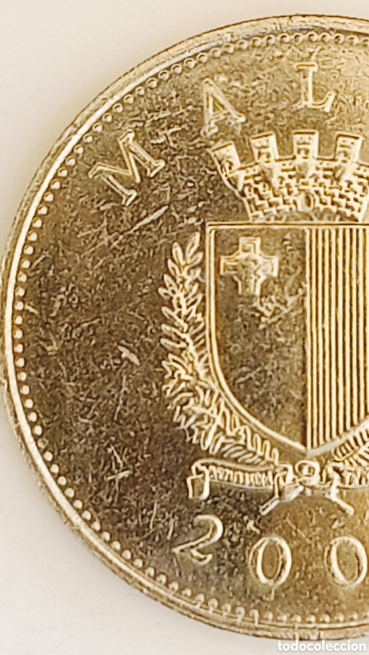 Monedas con errores: Moneda Malta (2005) ERROR - Foto 5