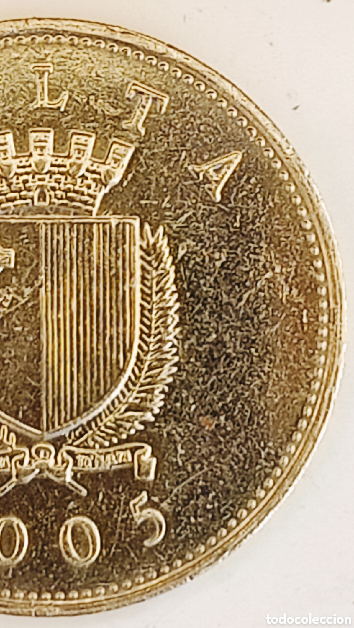 Monedas con errores: Moneda Malta (2005) ERROR - Foto 6