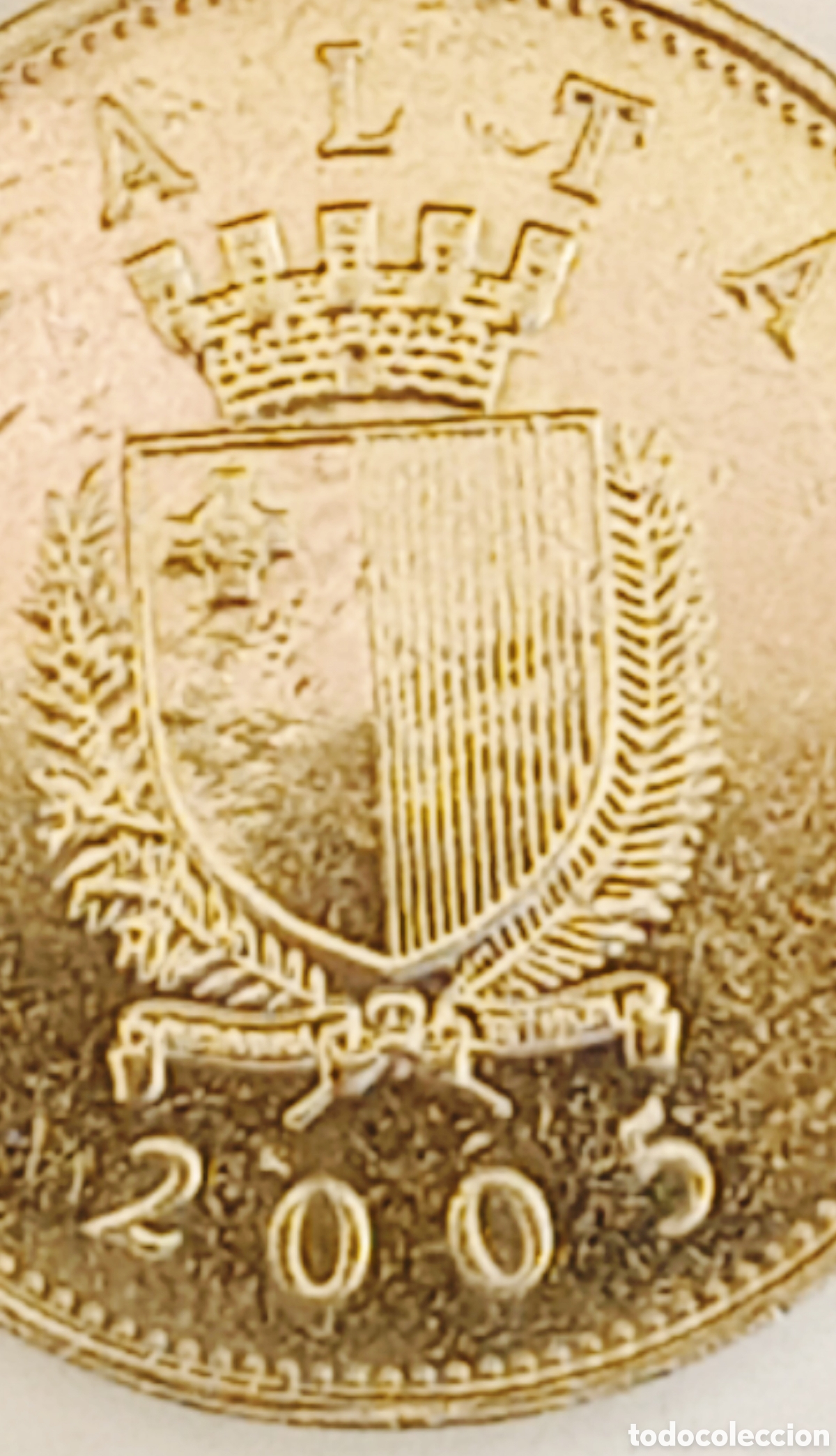 Monedas con errores: Moneda Malta (2005) ERROR - Foto 14
