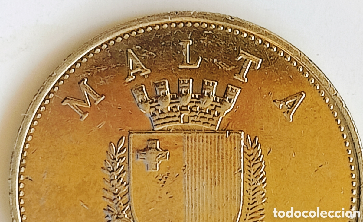 Monedas con errores: Moneda Malta (2005) ERROR - Foto 29