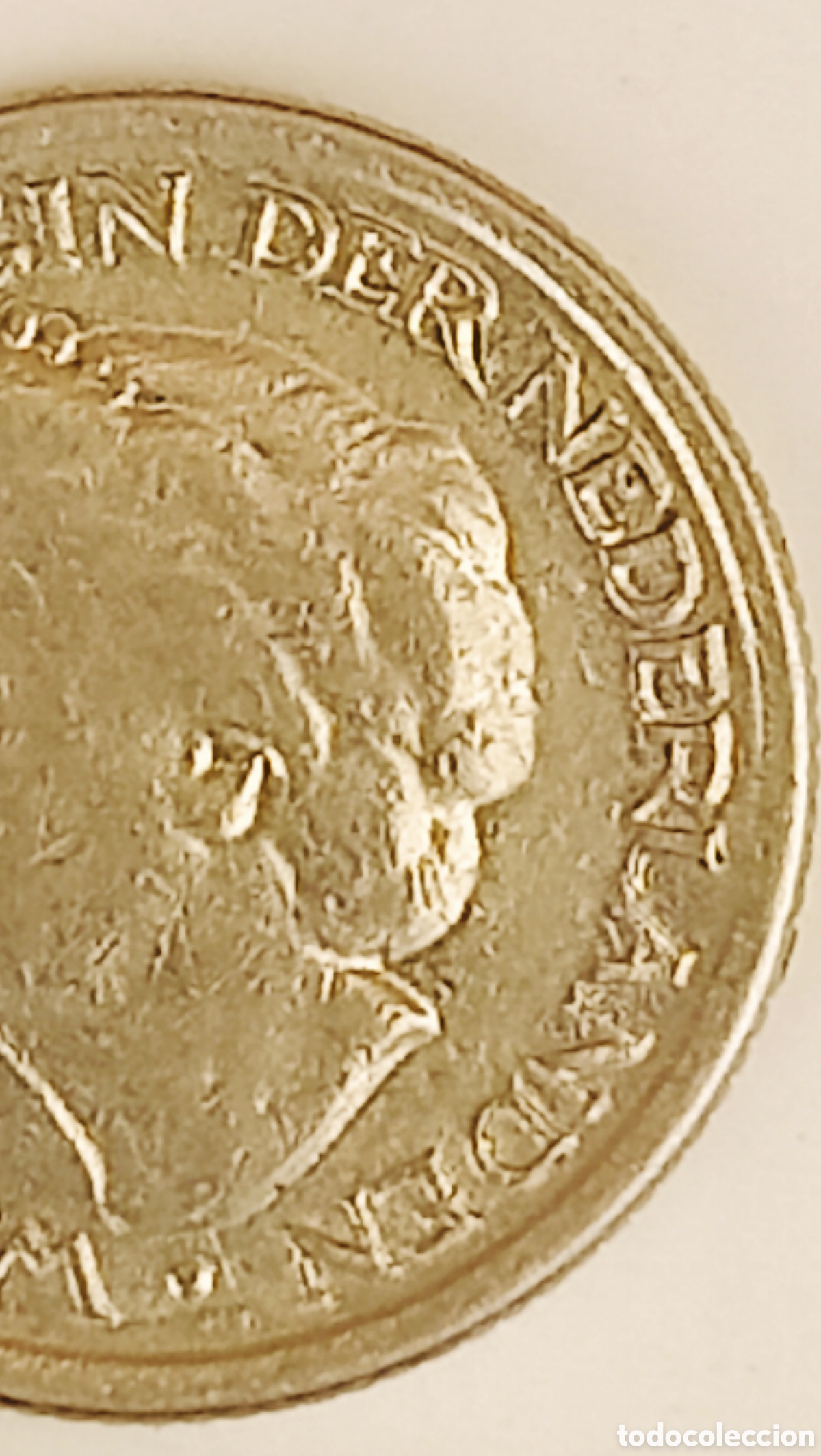 Monedas con errores: Moneda Pa&iacute;ses Bajos (1948) errores - Foto 5