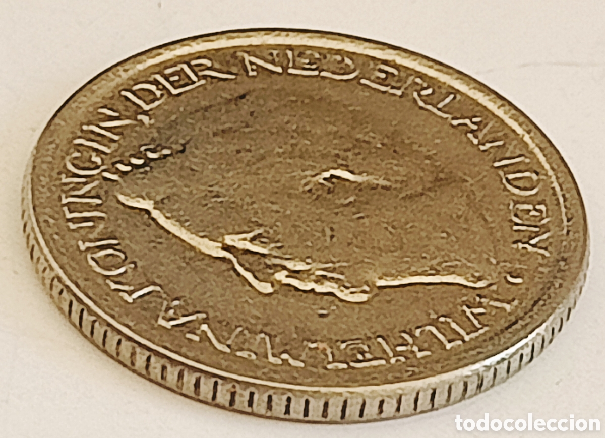Monedas con errores: Moneda Pa&iacute;ses Bajos (1948) errores - Foto 28