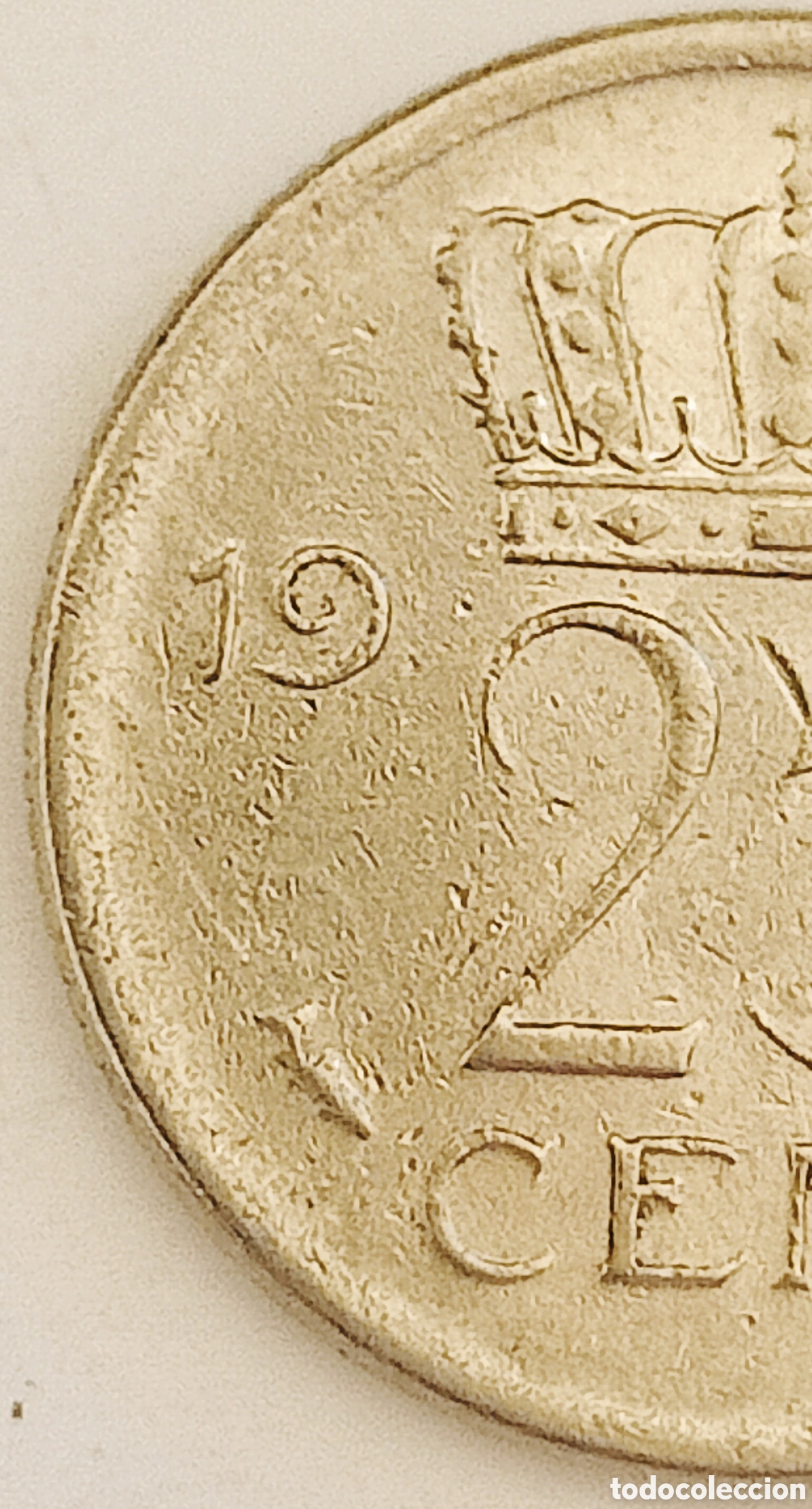Monedas con errores: Moneda Pa&iacute;ses Bajos (1948) errores - Foto 29