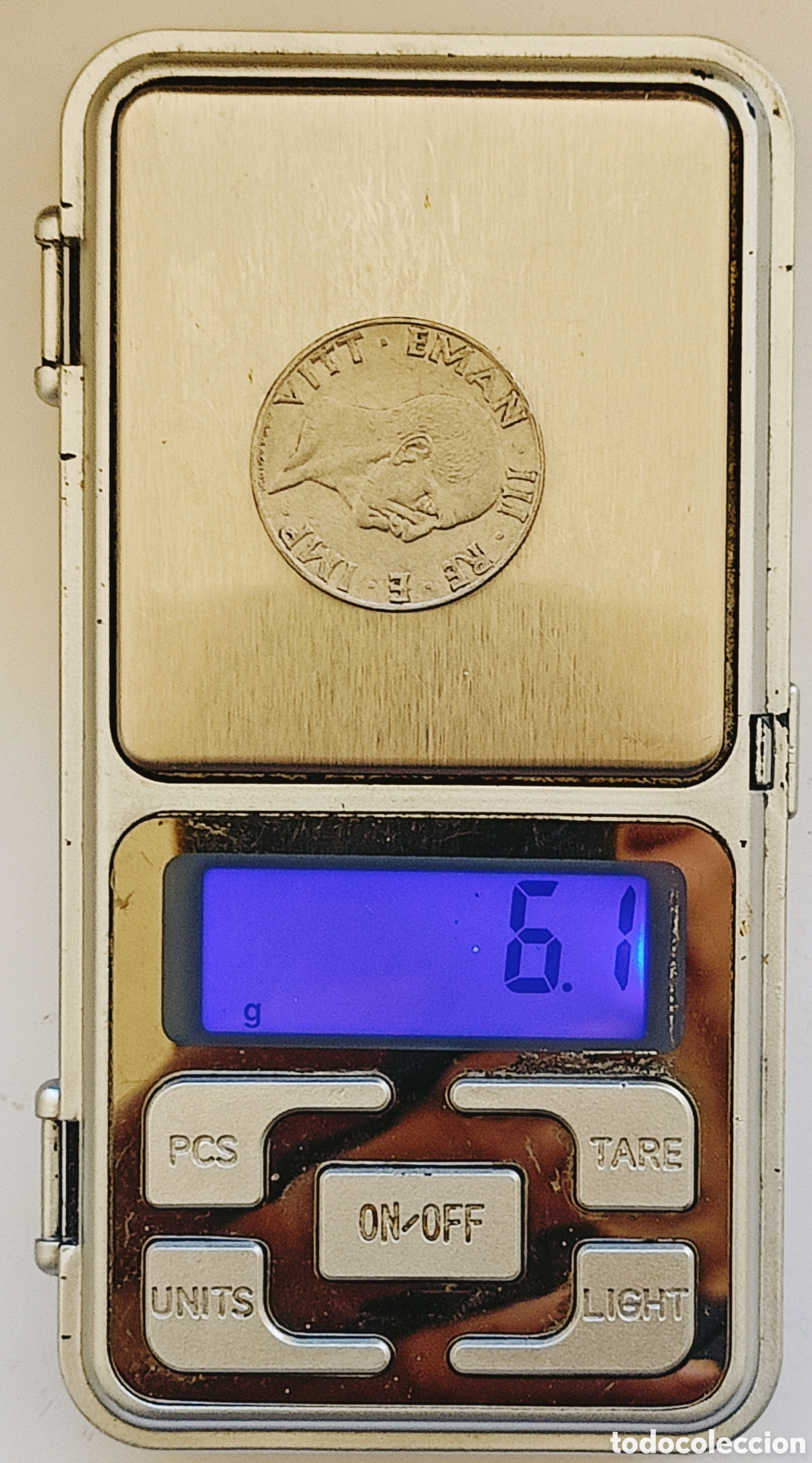 Monedas con errores: Moneda Italia (1940) ERROR M&Uacute;LTIPLE - Foto 4