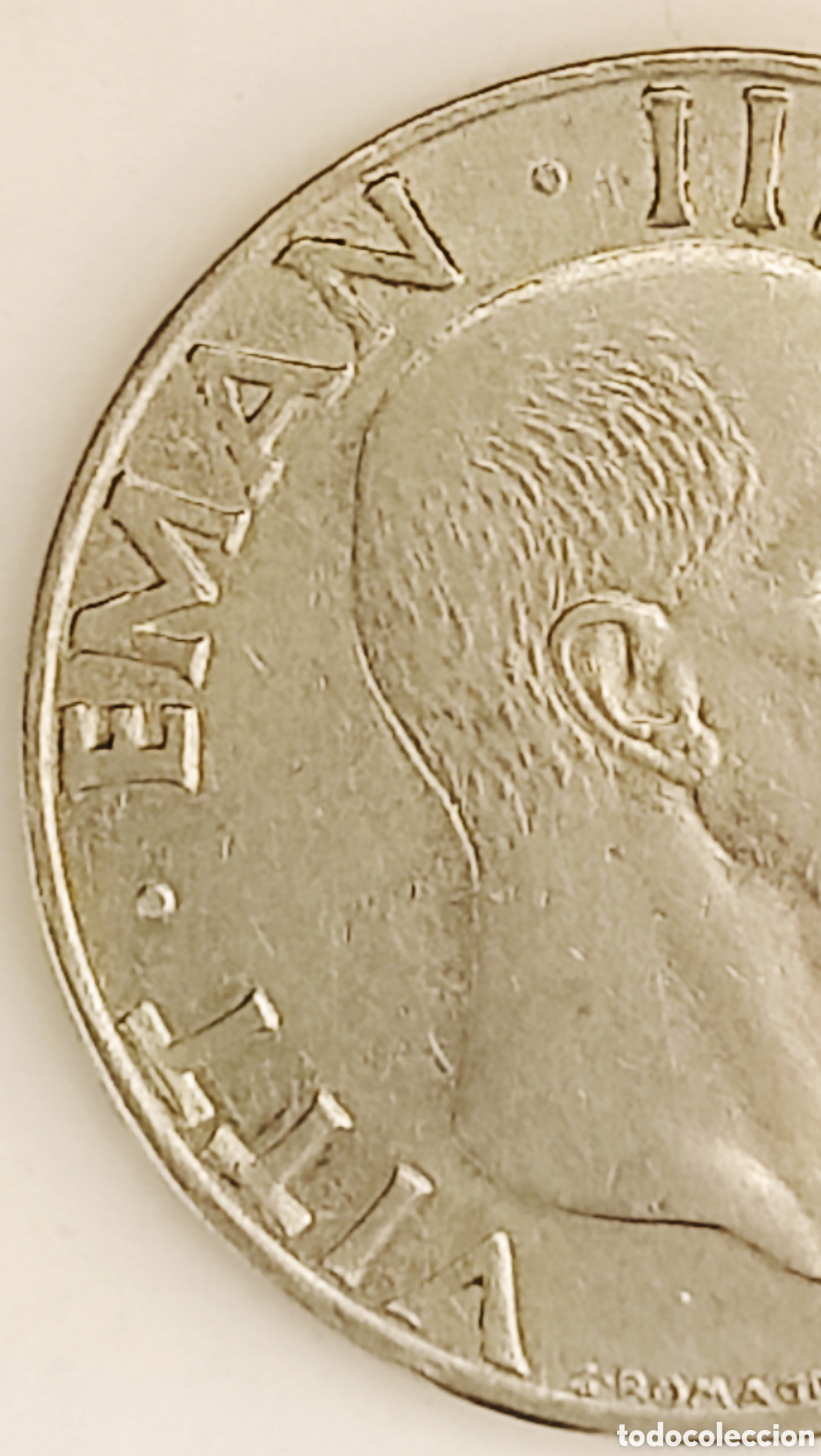 Monedas con errores: Moneda Italia (1940) ERROR M&Uacute;LTIPLE - Foto 12
