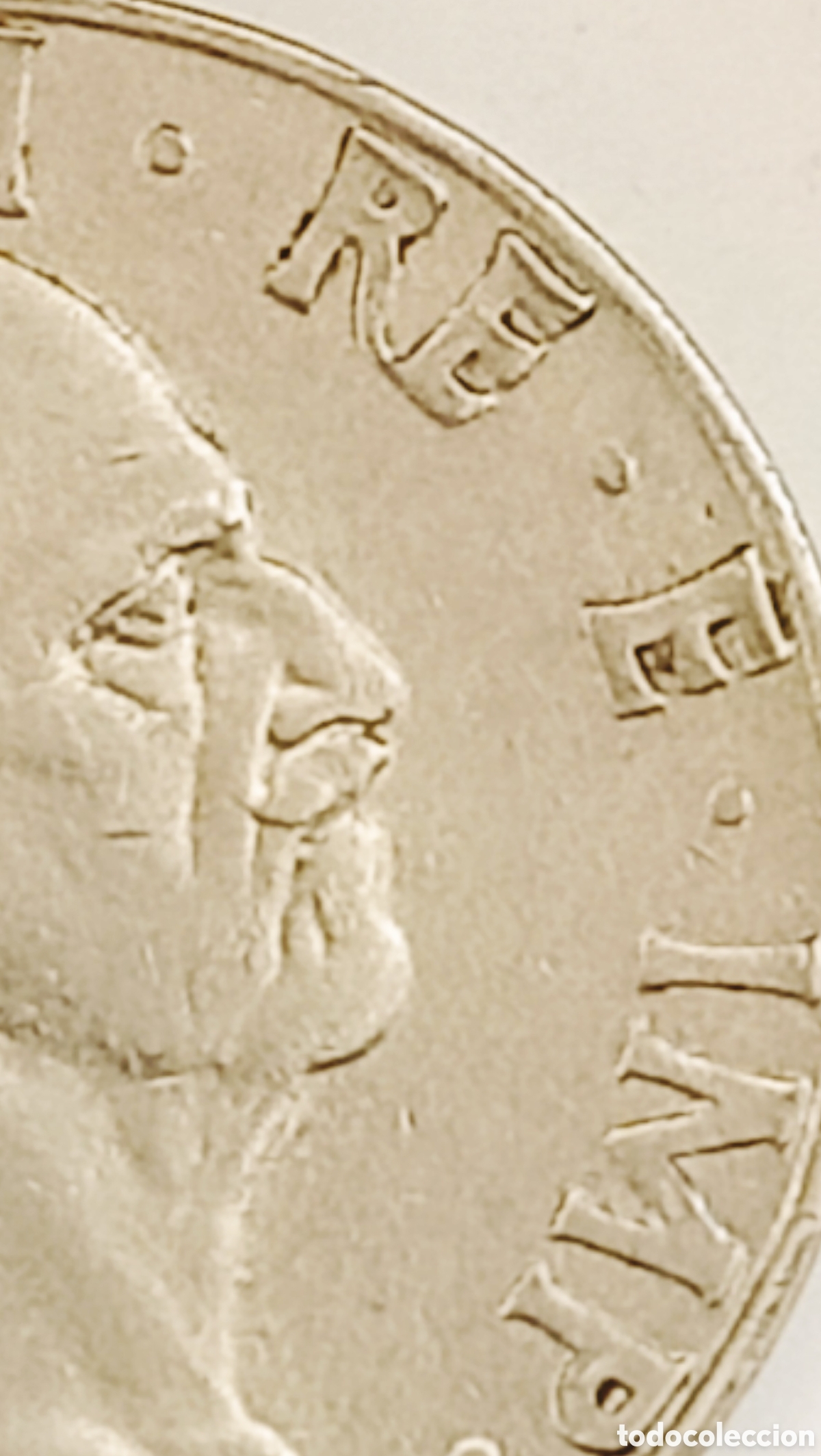 Monedas con errores: Moneda Italia (1940) ERROR M&Uacute;LTIPLE - Foto 14