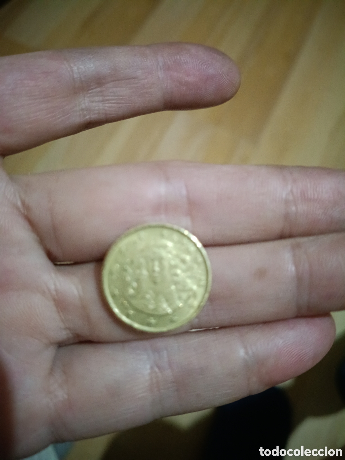 Monedas con errores: Moneda de 20 c&eacute;ntimos francesa