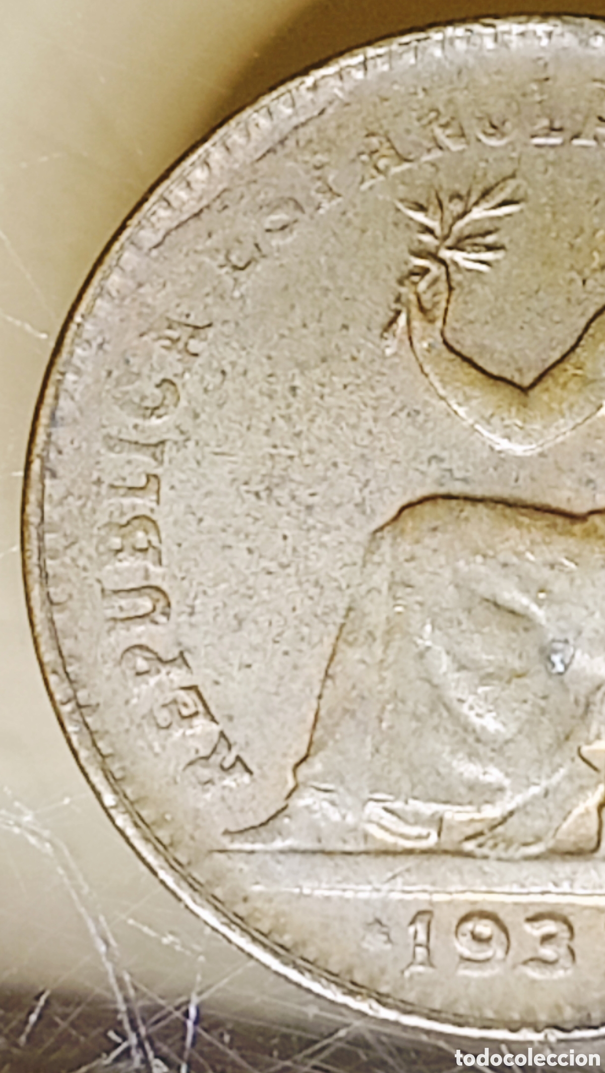 Monedas con errores: Moneda Espa&ntilde;a (1937) error y var&iacute;ante - Foto 5