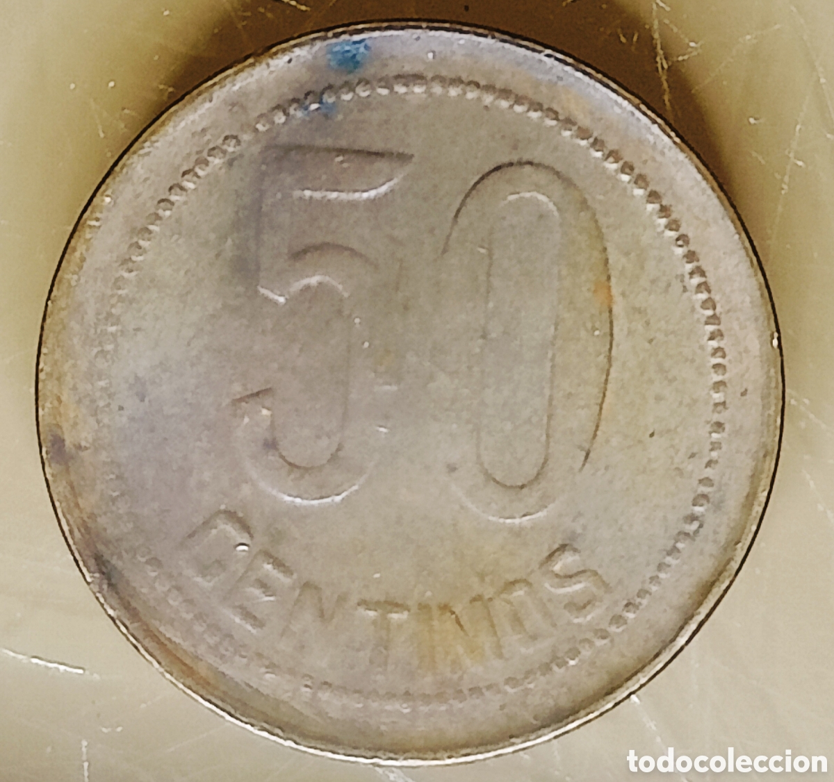 Monedas con errores: Moneda Espa&ntilde;a (1937) error y var&iacute;ante - Foto 11
