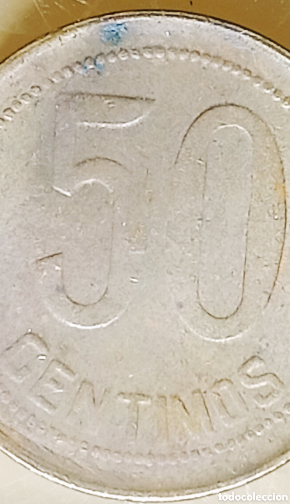 Monedas con errores: Moneda Espa&ntilde;a (1937) error y var&iacute;ante - Foto 12