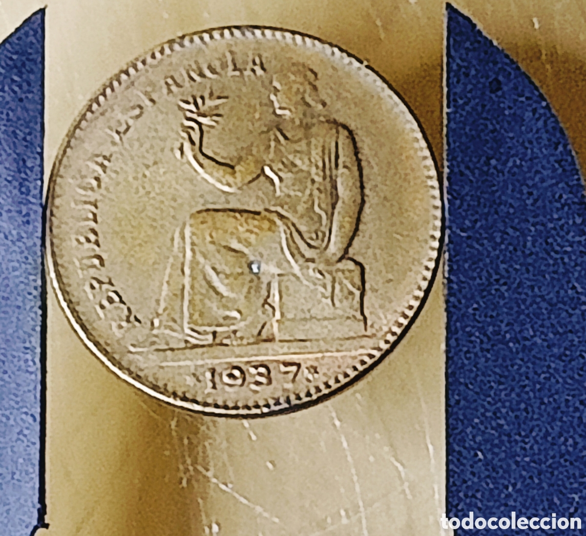 Monedas con errores: Moneda Espa&ntilde;a (1937) error y var&iacute;ante - Foto 19
