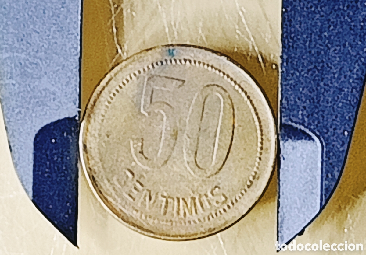 Monedas con errores: Moneda Espa&ntilde;a (1937) error y var&iacute;ante - Foto 20