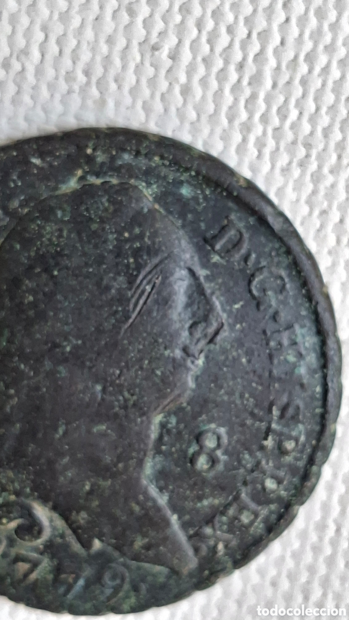Monedas con errores: Moneda 1779 siglo XVIII - Foto 2