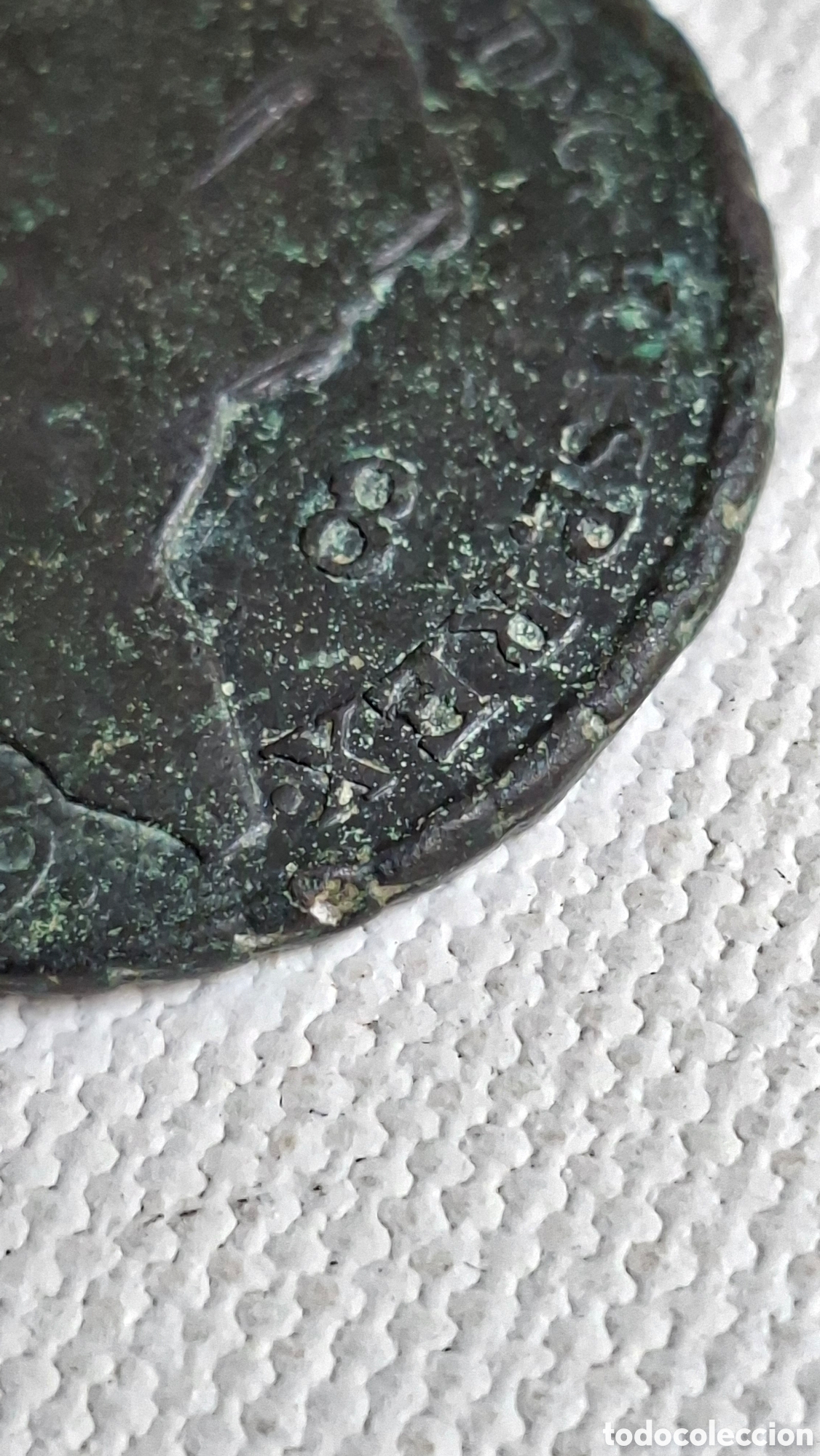 Monedas con errores: Moneda 1779 siglo XVIII - Foto 3