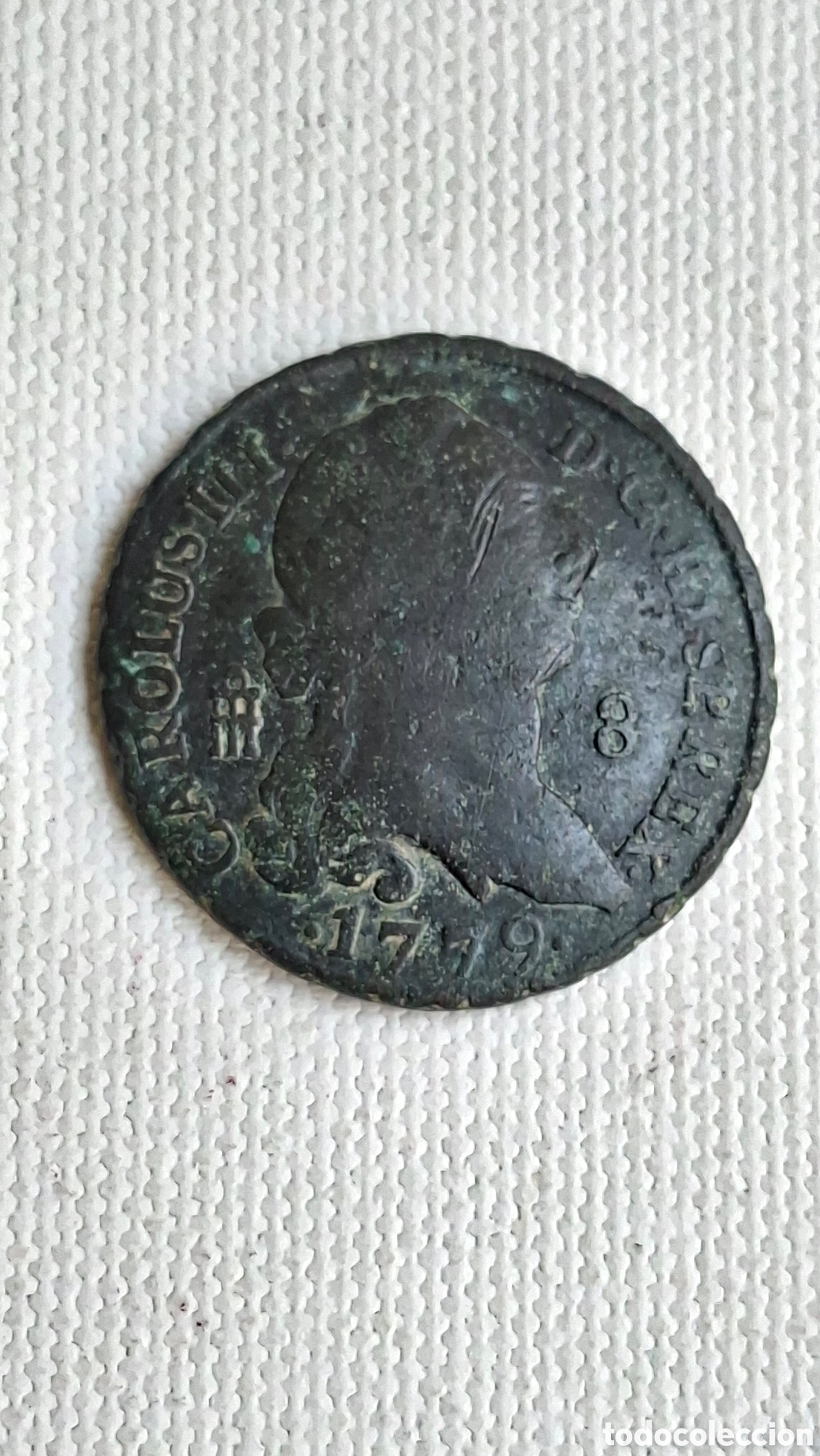 Monedas con errores: Moneda 1779 siglo XVIII - Foto 6
