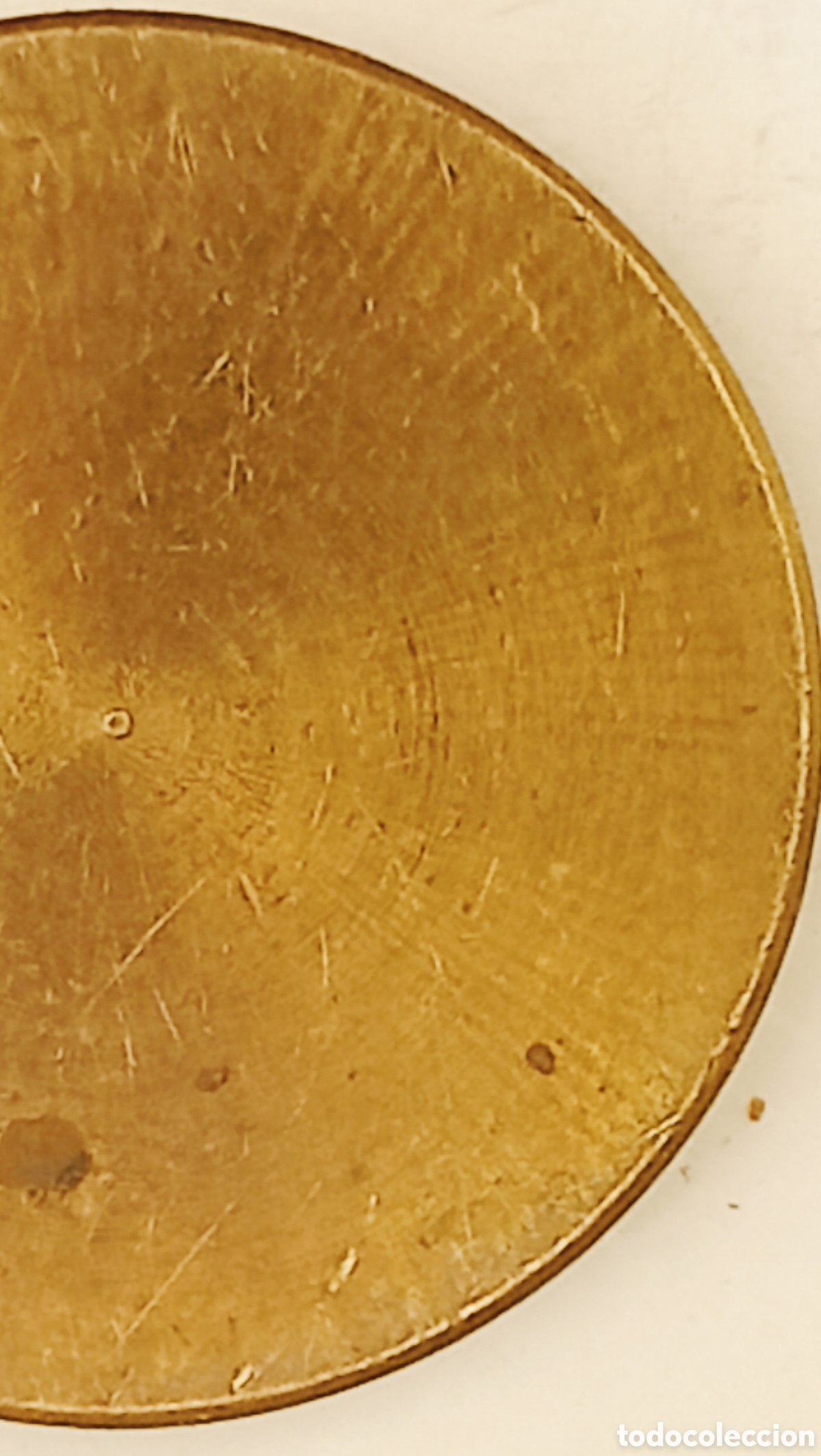 Monedas con errores: Moneda Cospel Virgen Siglo (XVIII) - Foto 3