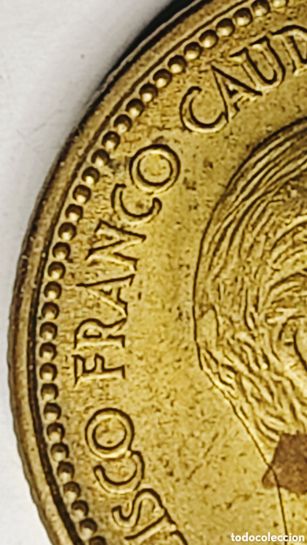 Monedas con errores: Moneda Espa&ntilde;a 2,5pts(1953) Errores - Foto 8